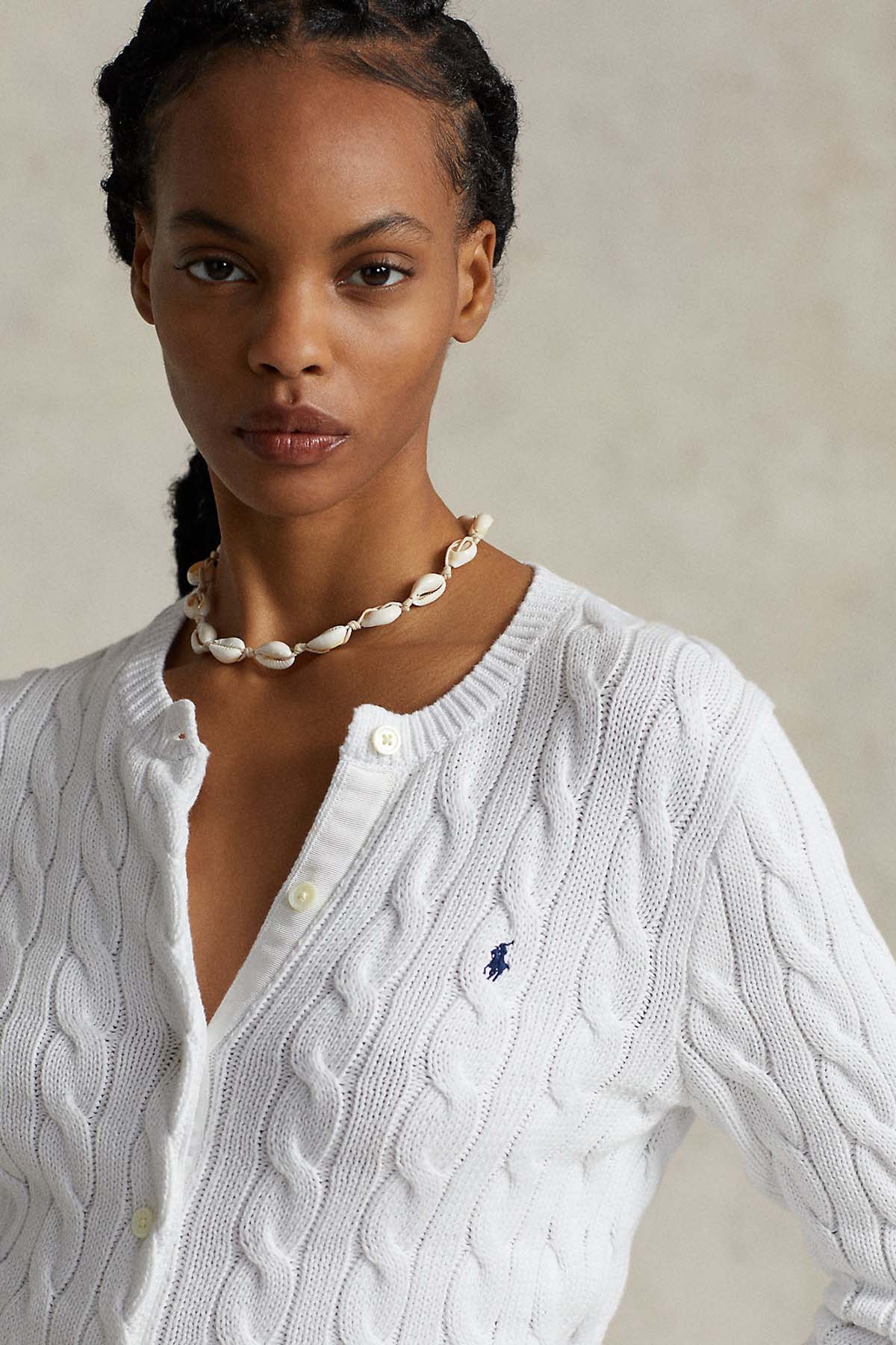 Polo Ralph Lauren Saç Örgü Triko Ceket-Libas Trendy Fashion Store