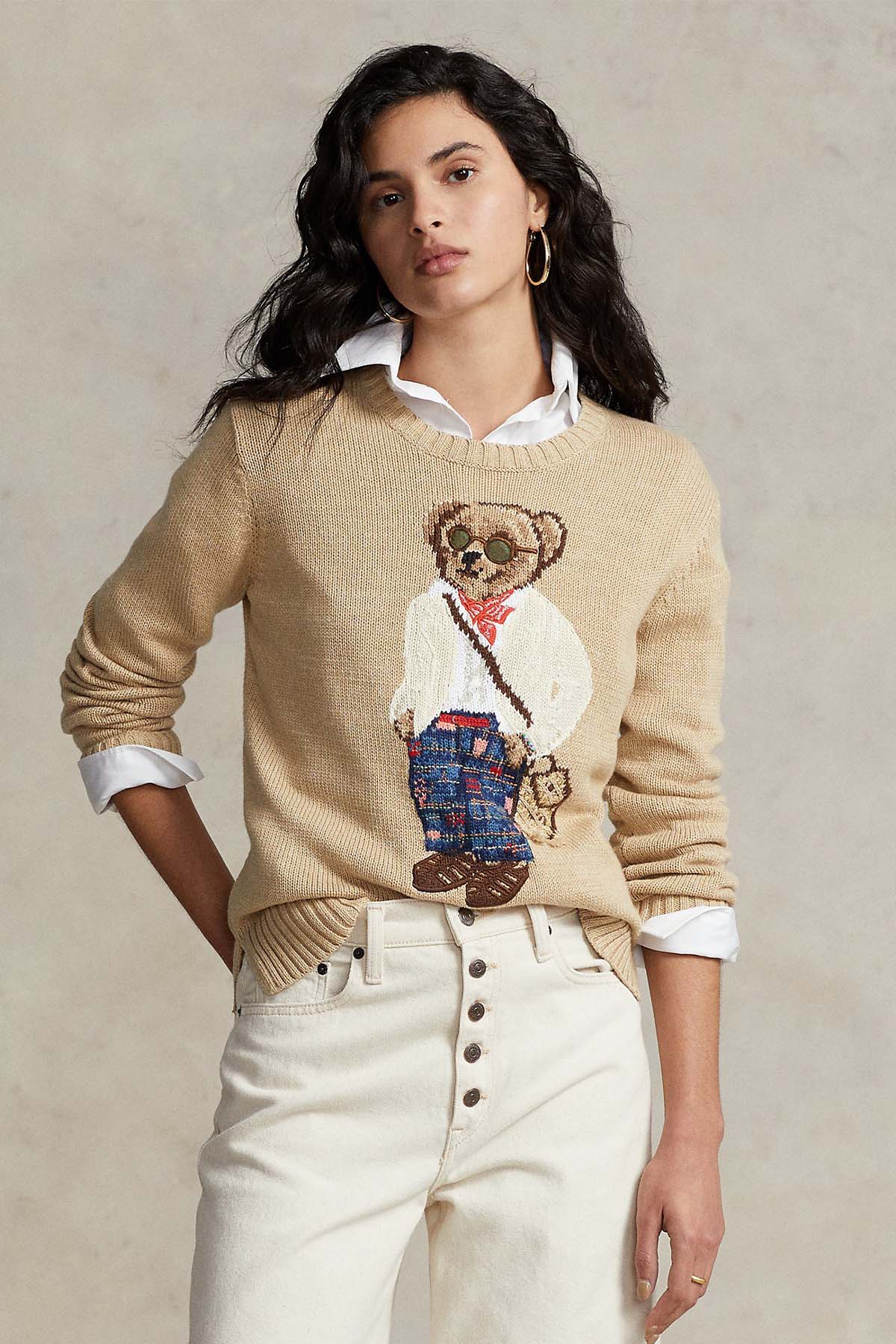 Polo Ralph Lauren Polo Bear Örgü Triko-Libas Trendy Fashion Store