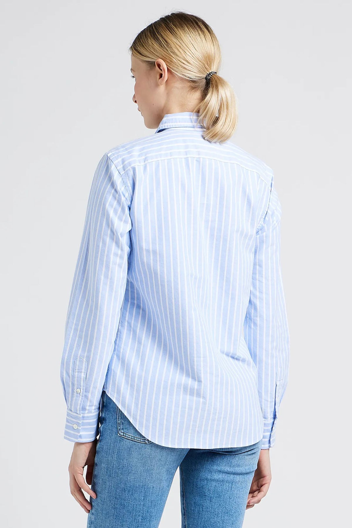 Polo Ralph Lauren Custom Fit Çizgili Oxford Gömlek-Libas Trendy Fashion Store