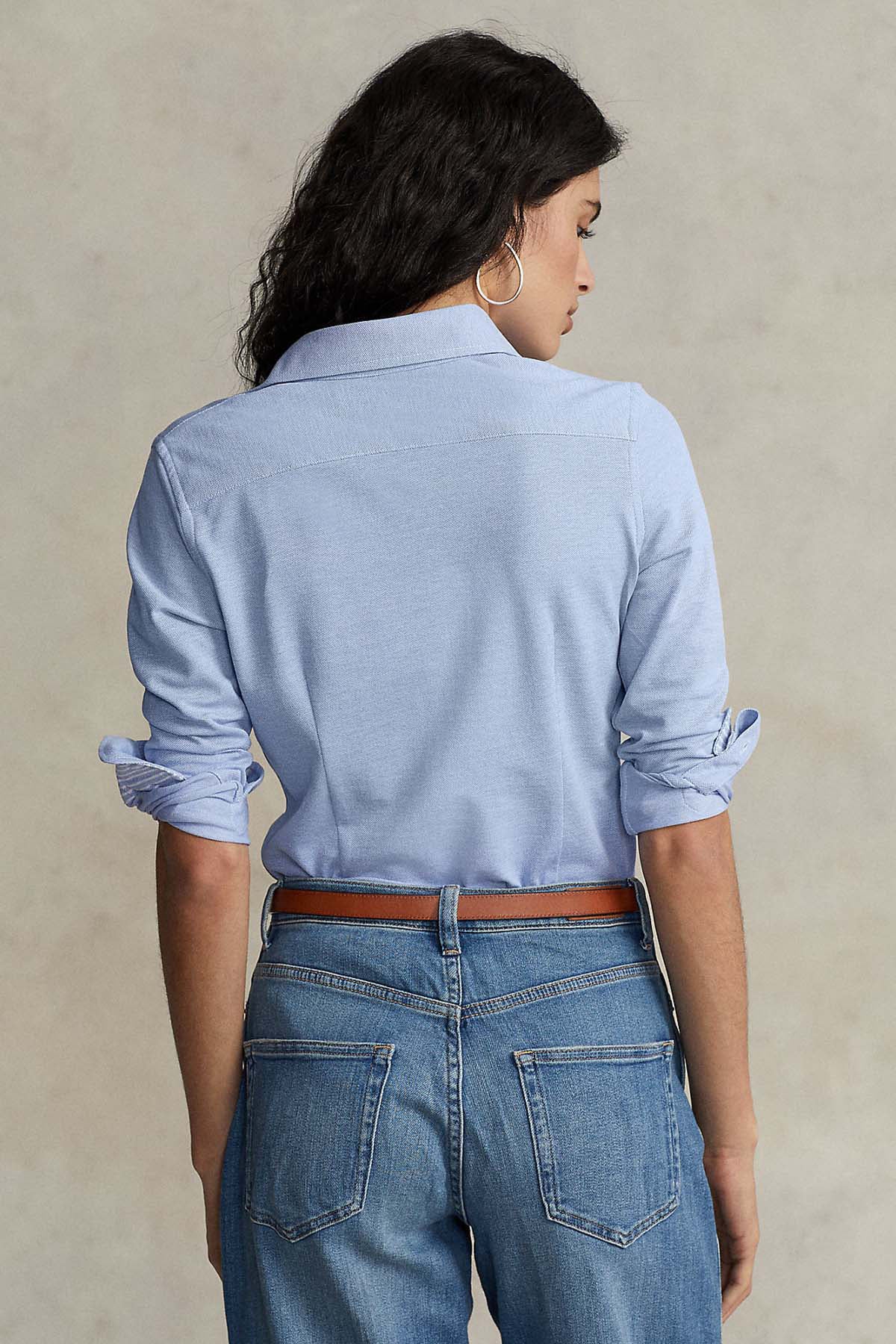 Polo Ralph Lauren Custom Fit Knit Oxford Gömlek-Libas Trendy Fashion Store