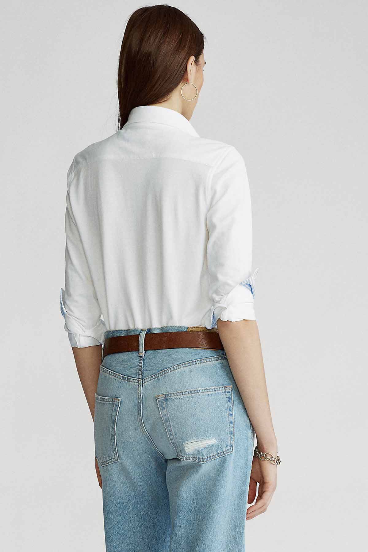 Polo Ralph Lauren Custom Fit Knit Oxford Gömlek-Libas Trendy Fashion Store