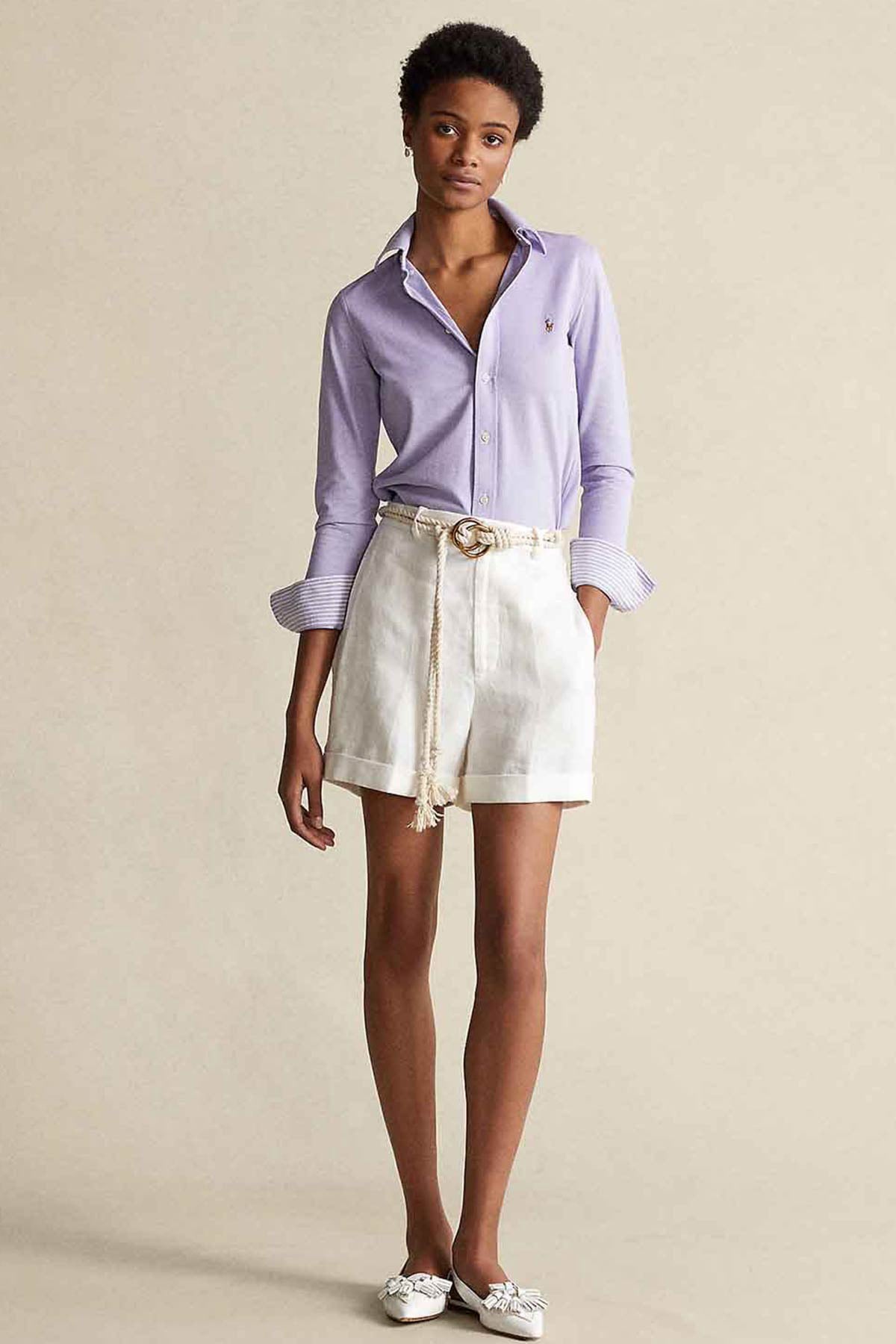 Polo Ralph Lauren Custom Fit Knit Oxford Gömlek-Libas Trendy Fashion Store