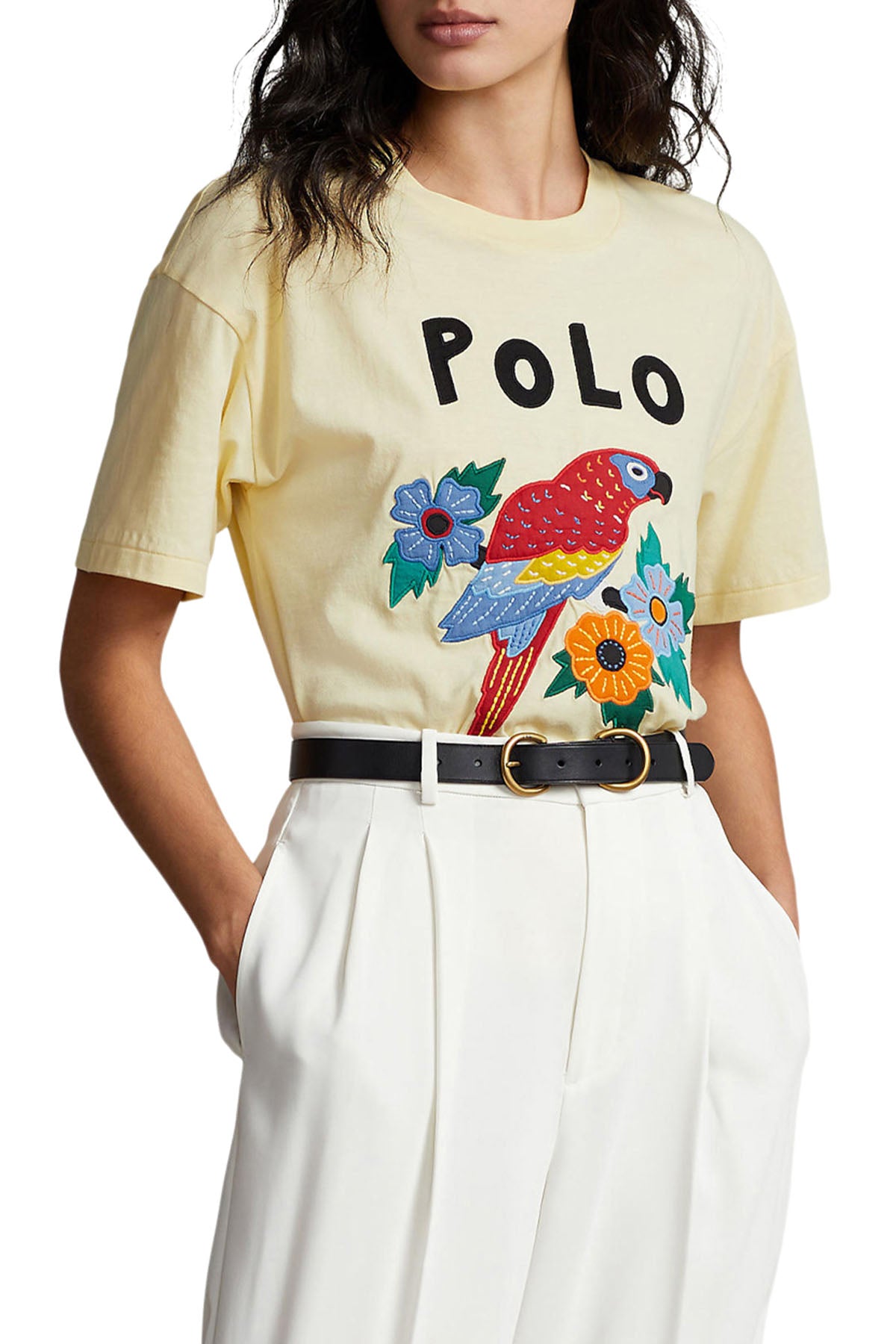 Polo Ralph Lauren Yuvarlak Yaka Nakış Detaylı Logolu T-shirt-Libas Trendy Fashion Store