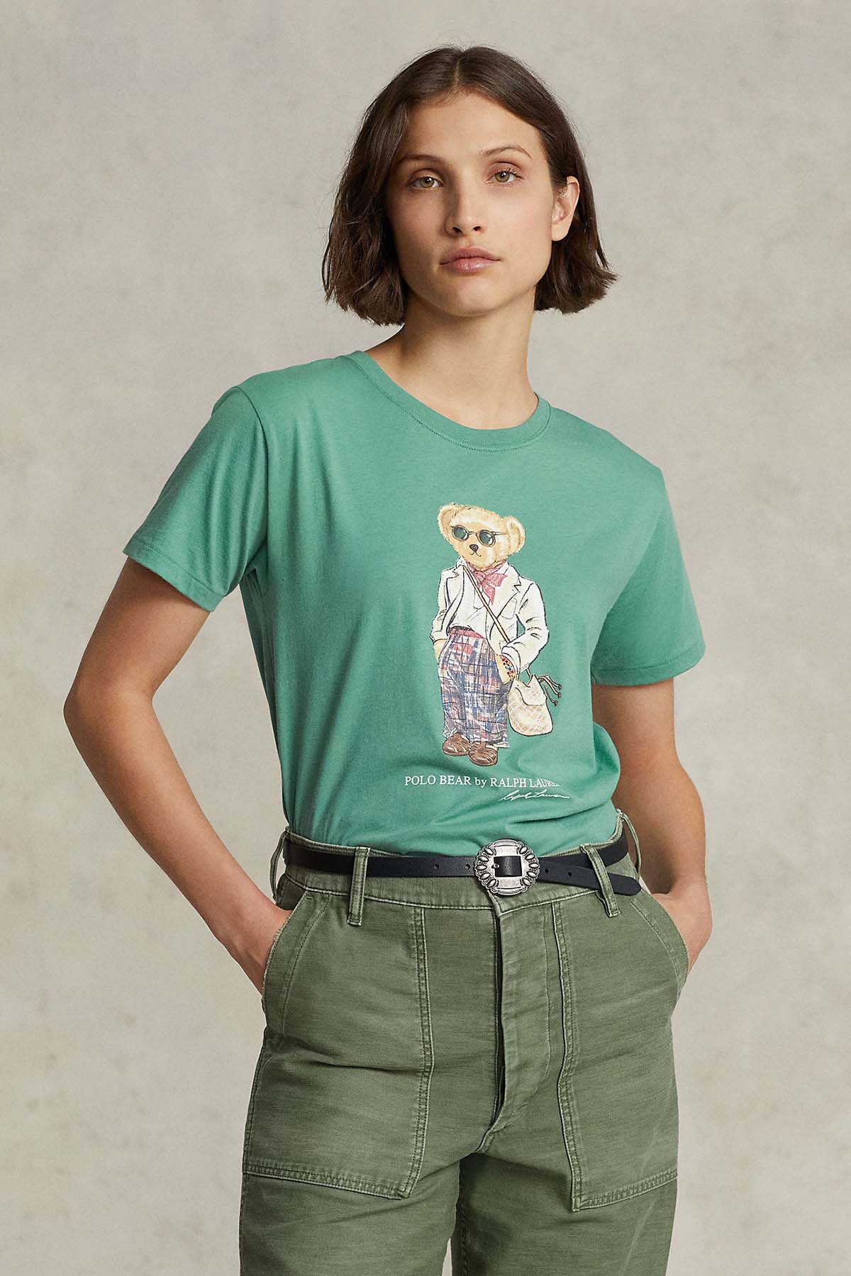 Polo Ralph Lauren Yuvarlak Yaka Polo Bear T-shirt-Libas Trendy Fashion Store