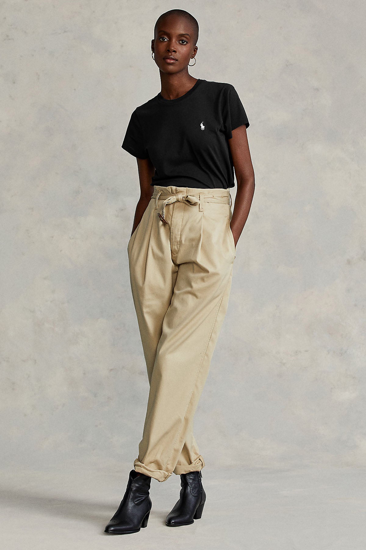 Polo Ralph Lauren Custom Fit Yuvarlak Yaka T-shirt-Libas Trendy Fashion Store