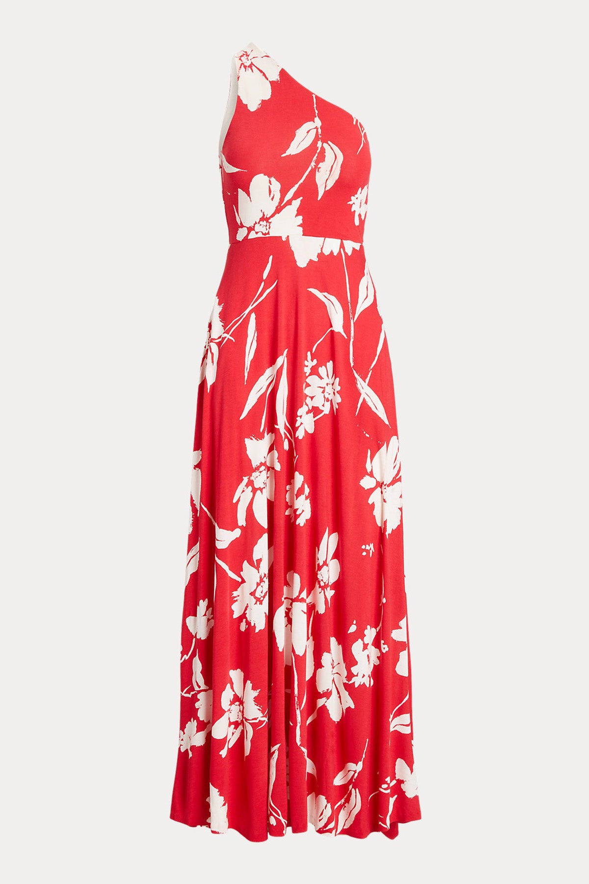 Polo Ralph Lauren Tek Omuz Çiçek Desenli Maxi Elbise-Libas Trendy Fashion Store