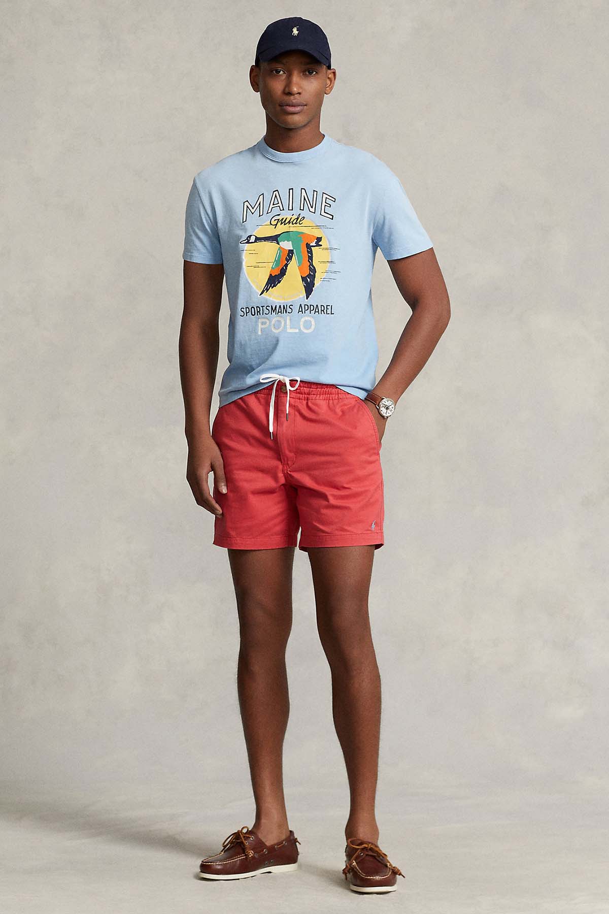 Polo Ralph Lauren Beli Lastikli Stretch Classic Fit Şort-Libas Trendy Fashion Store