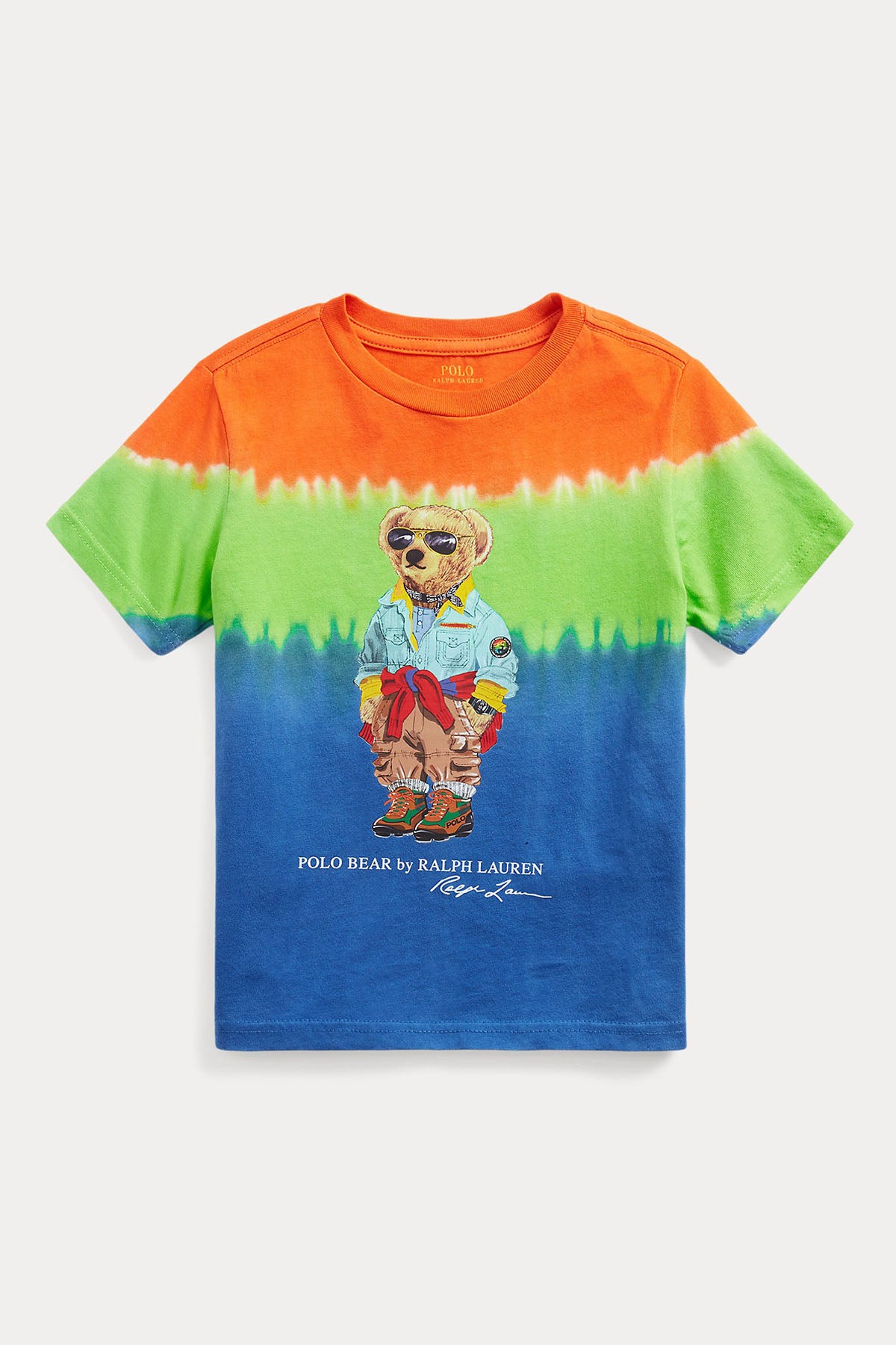 Polo Ralph Lauren Kids 5-7 Yaş Erkek Çocuk Polo Bear T-shirt-Libas Trendy Fashion Store