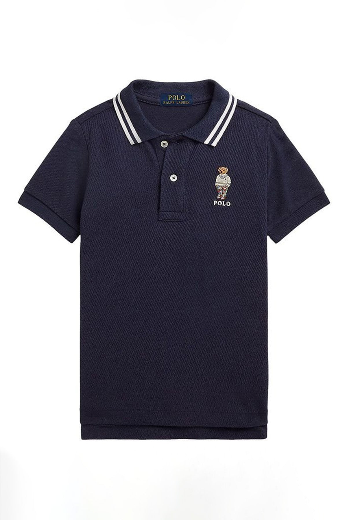 Polo Ralph Lauren Kids 7 Yaş Erkek Çocuk Polo Yaka Polo Bear T-shirt-Libas Trendy Fashion Store