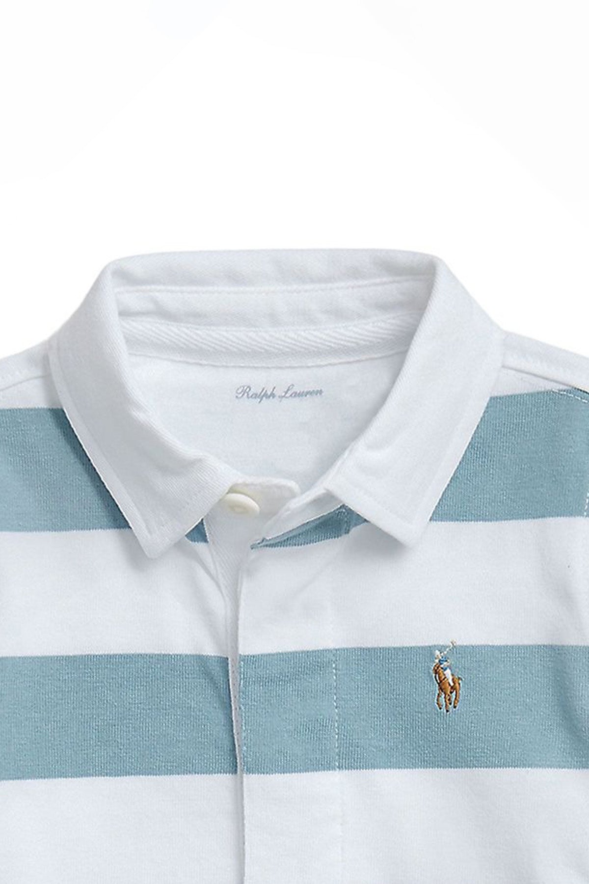 Polo Ralph Lauren Kids 6-12 Aylık Erkek Bebek Polo Yaka Tulum-Libas Trendy Fashion Store