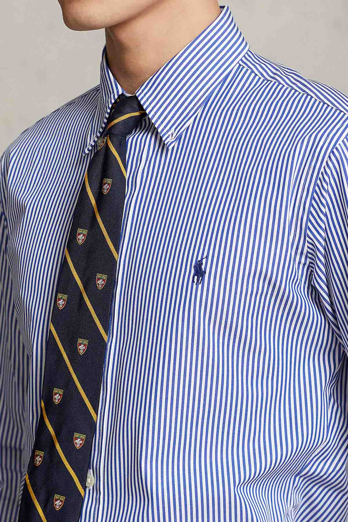 Polo Ralph Lauren Custom Fit Çizgili Streç Gömlek-Libas Trendy Fashion Store