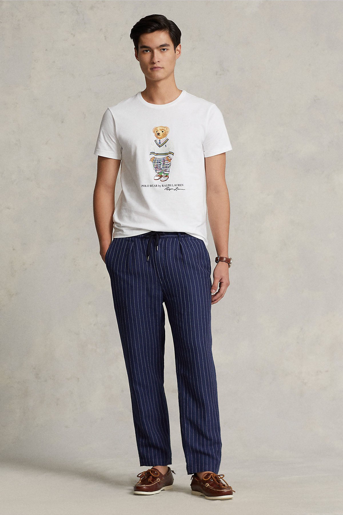 Polo Ralph Lauren Polo Bear Custom Slim Fit T-shirt-Libas Trendy Fashion Store