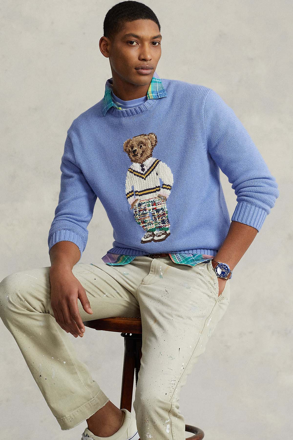 Polo Ralph Lauren Polo Bear Örgü Triko-Libas Trendy Fashion Store