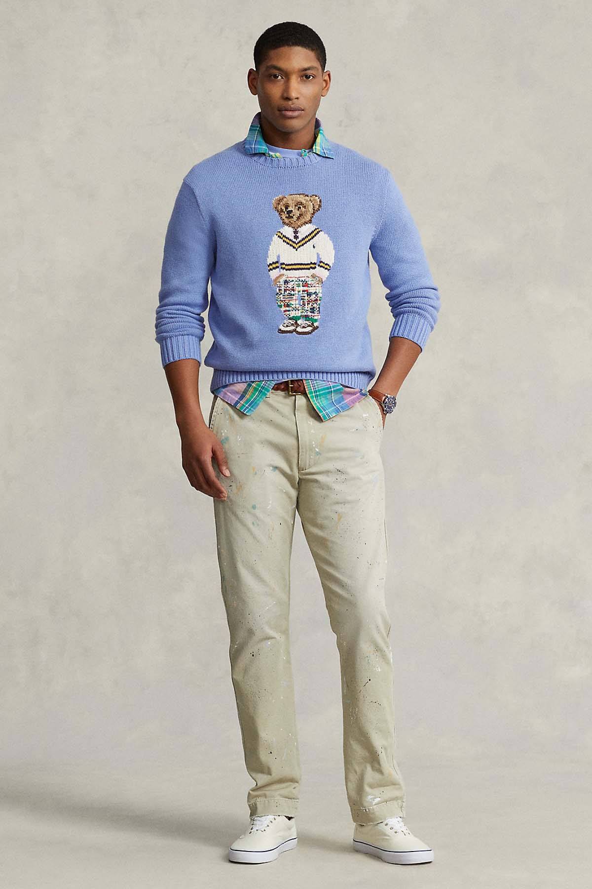 Polo Ralph Lauren Polo Bear Örgü Triko-Libas Trendy Fashion Store