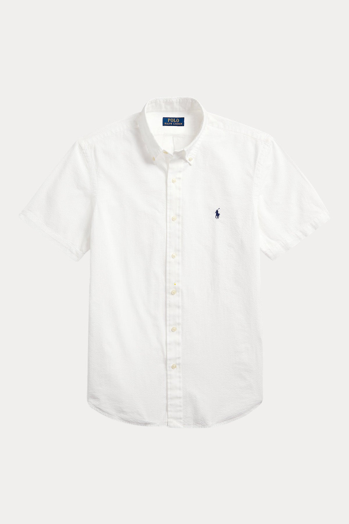 Polo Ralph Lauren Custom Fit Kırışmaz Gofre Kumaş Kısa Kollu Gömlek-Libas Trendy Fashion Store