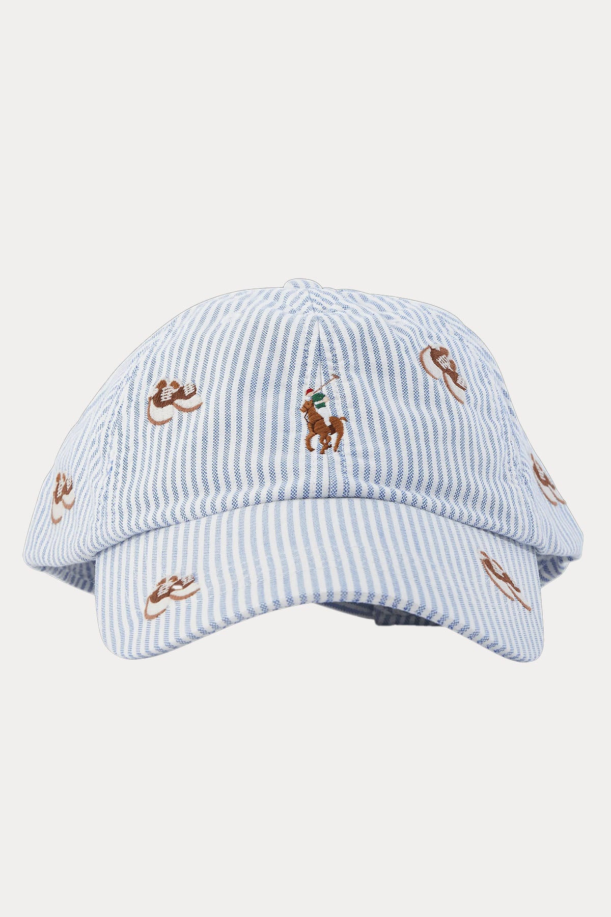 Polo Ralph Lauren Ayakkabı Nakışlı Çizgili Şapka-Libas Trendy Fashion Store