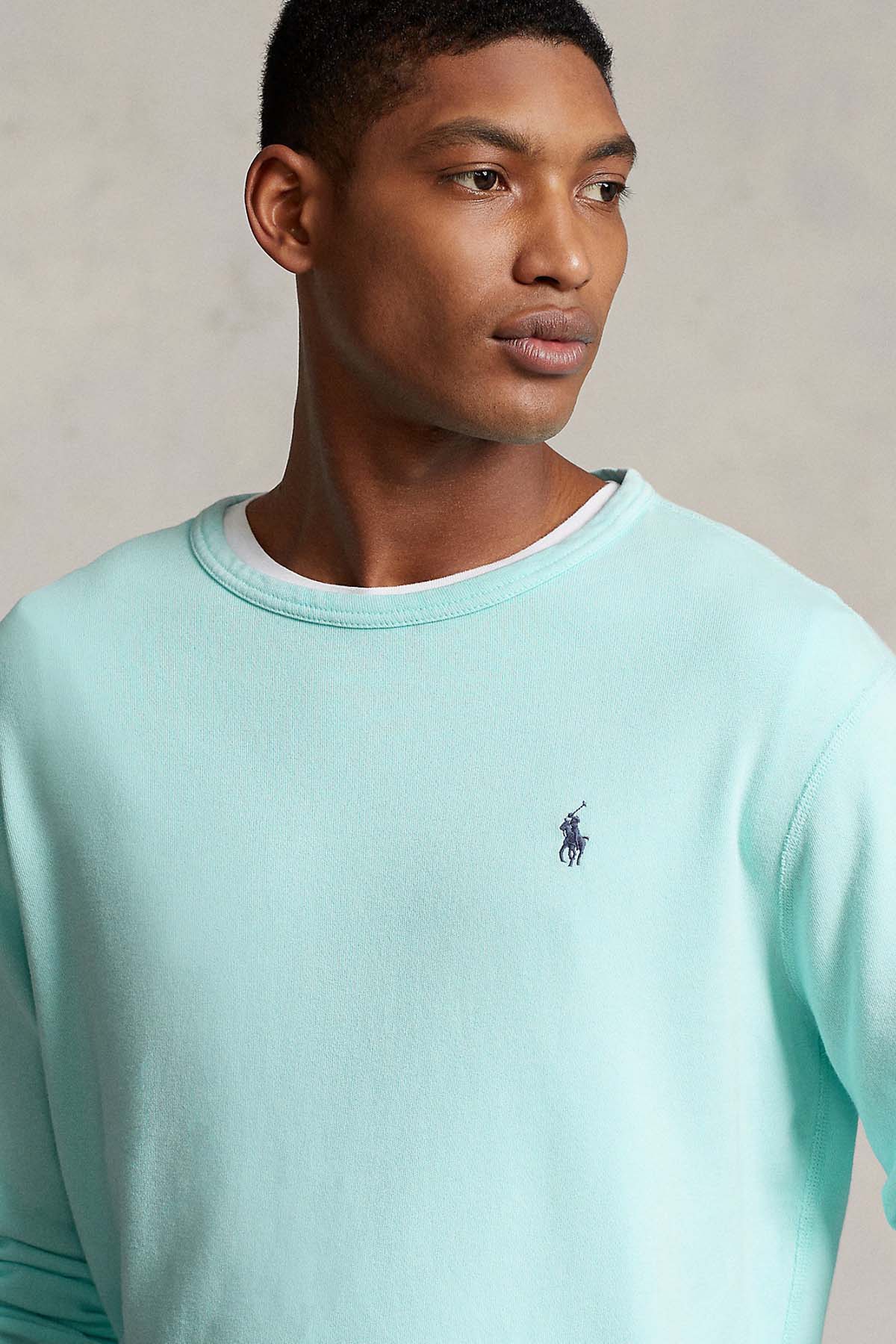 Polo Ralph Lauren Yuvarlak Yaka Yıkamalı İçi Şardonlu Sweatshirt-Libas Trendy Fashion Store