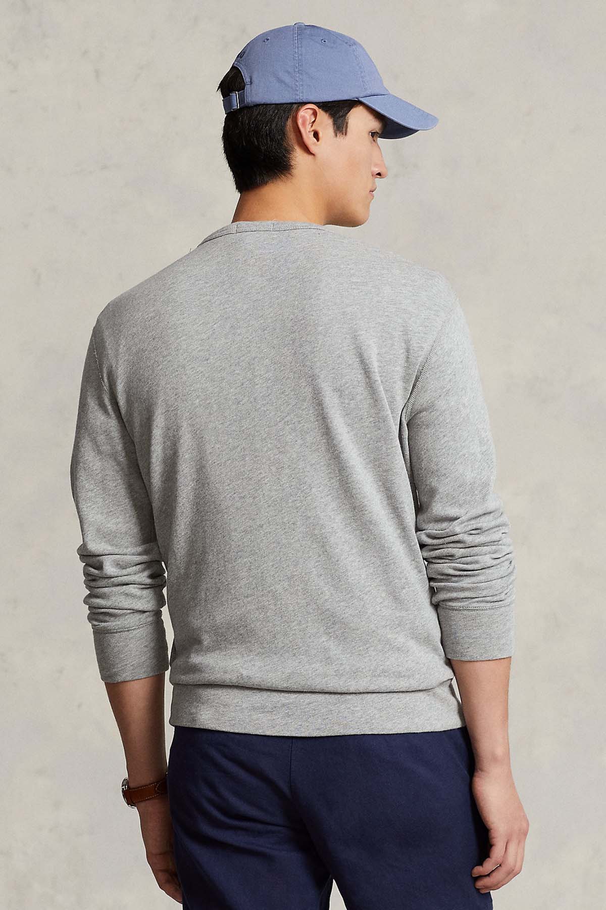 Polo Ralph Lauren Yuvarlak Yaka Yıkamalı İçi Şardonlu Sweatshirt-Libas Trendy Fashion Store