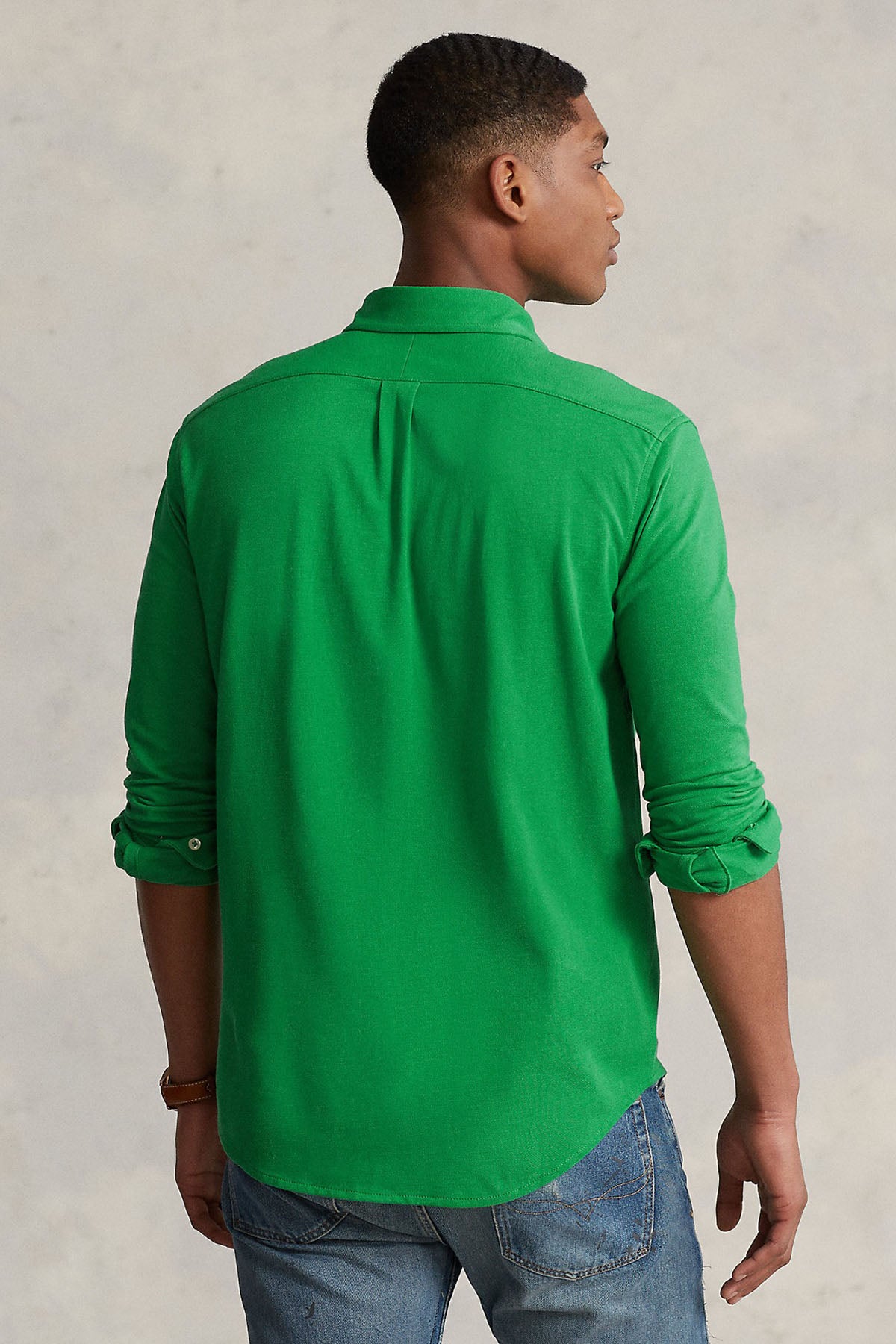 Polo Ralph Lauren Custom Fit Featherweight Mesh Gömlek-Libas Trendy Fashion Store