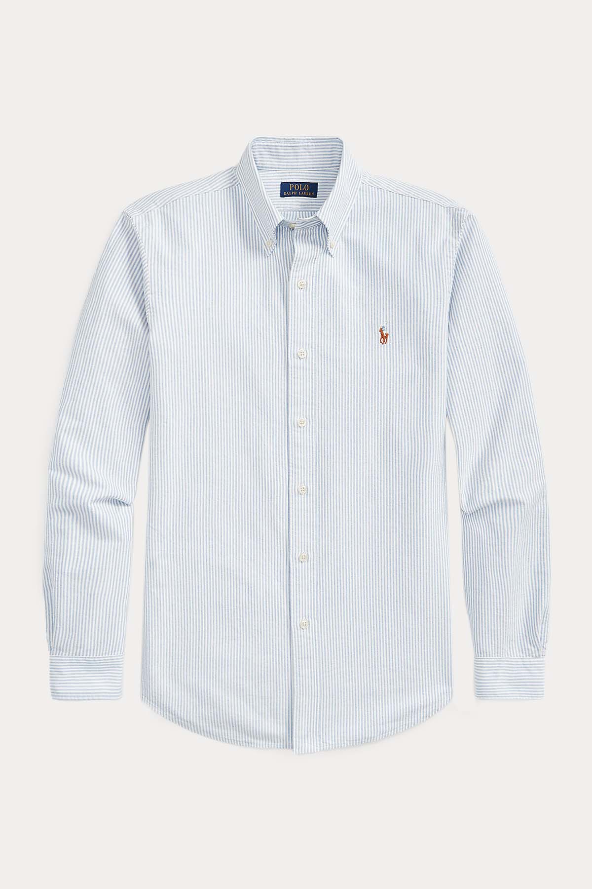 Polo Ralph Lauren Custom Fit Çizgili Oxford Gömlek-Libas Trendy Fashion Store