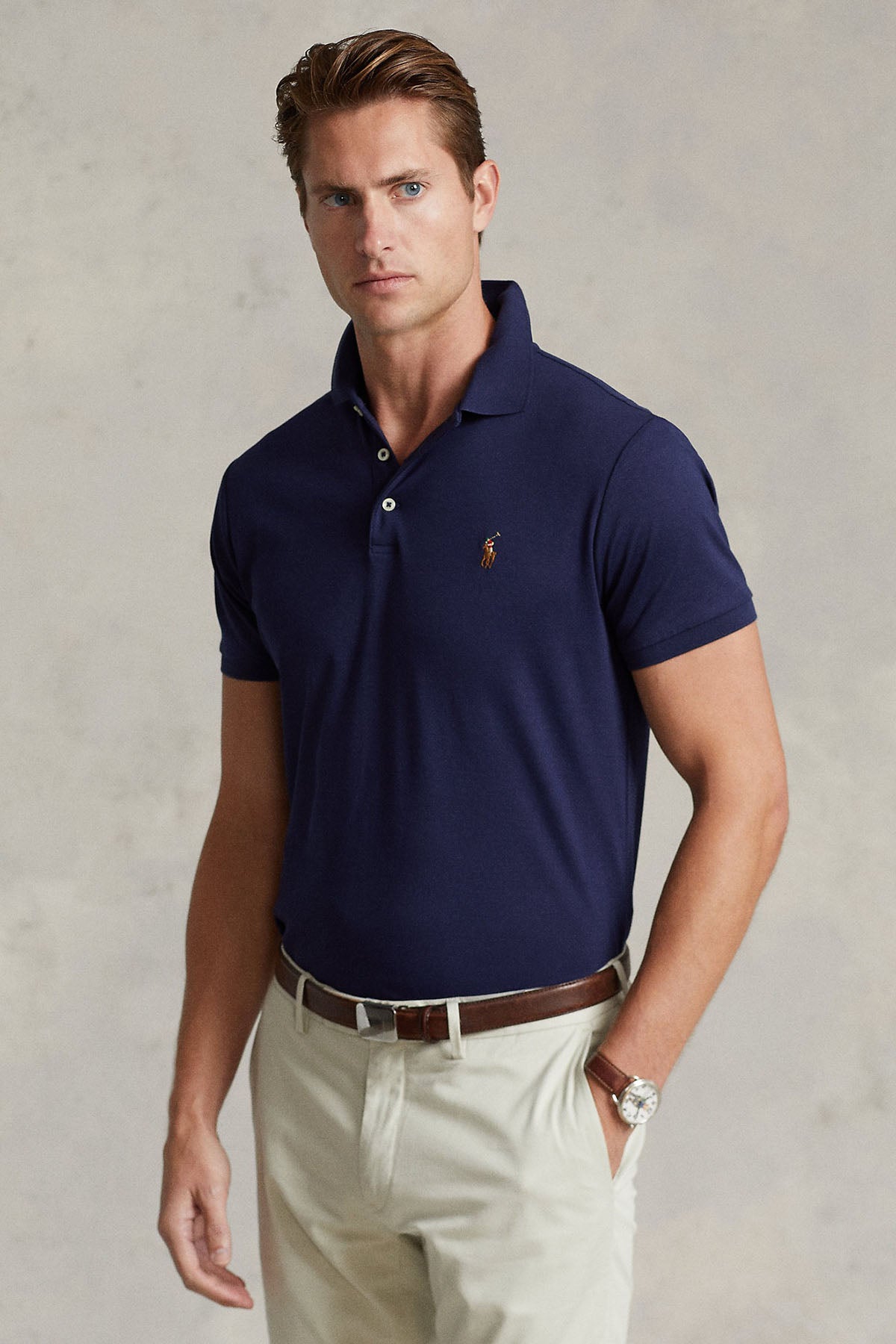Polo Ralph Lauren Custom Slim Fit Polo Yaka T-shirt-Libas Trendy Fashion Store