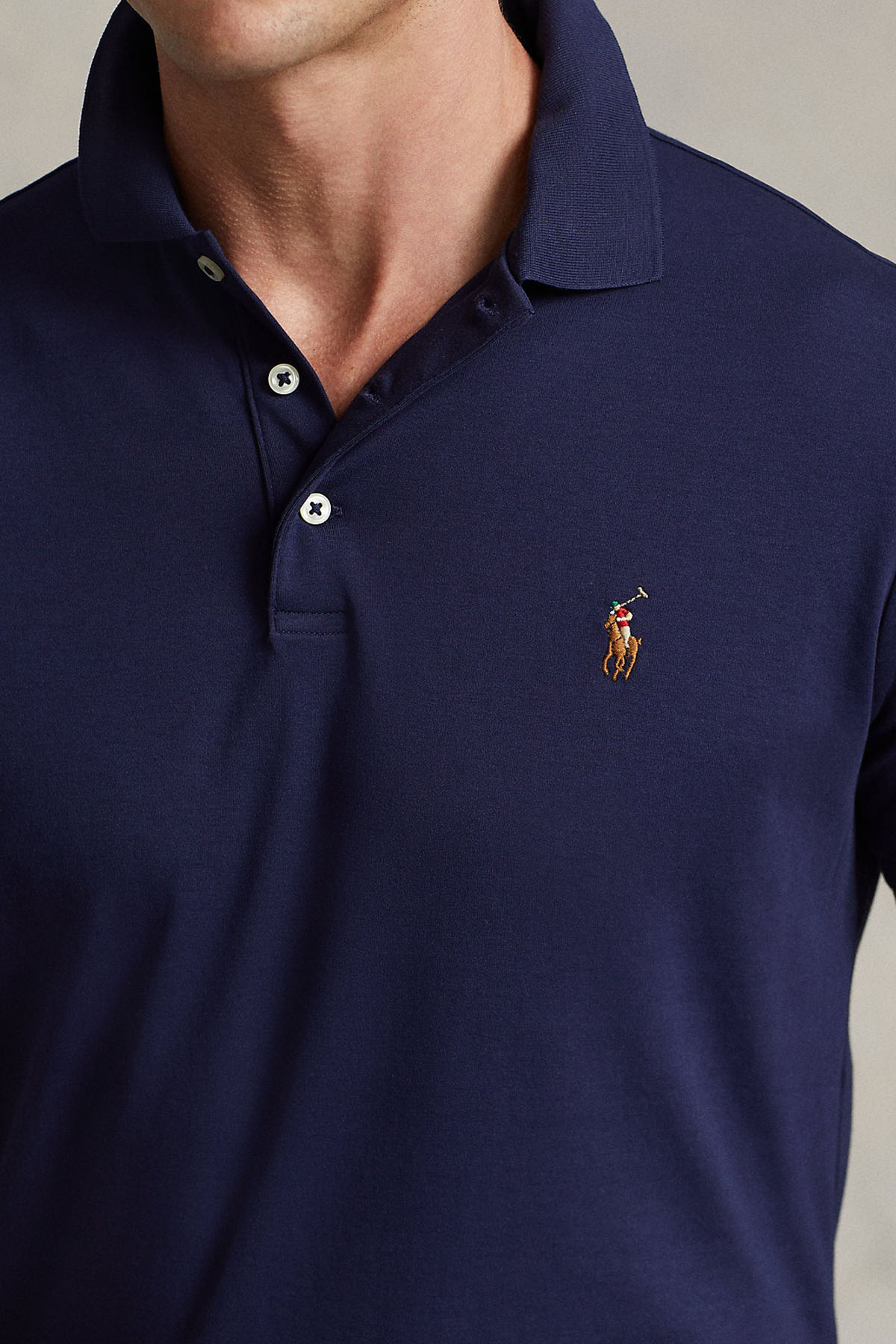 Polo Ralph Lauren Custom Slim Fit Polo Yaka T-shirt-Libas Trendy Fashion Store