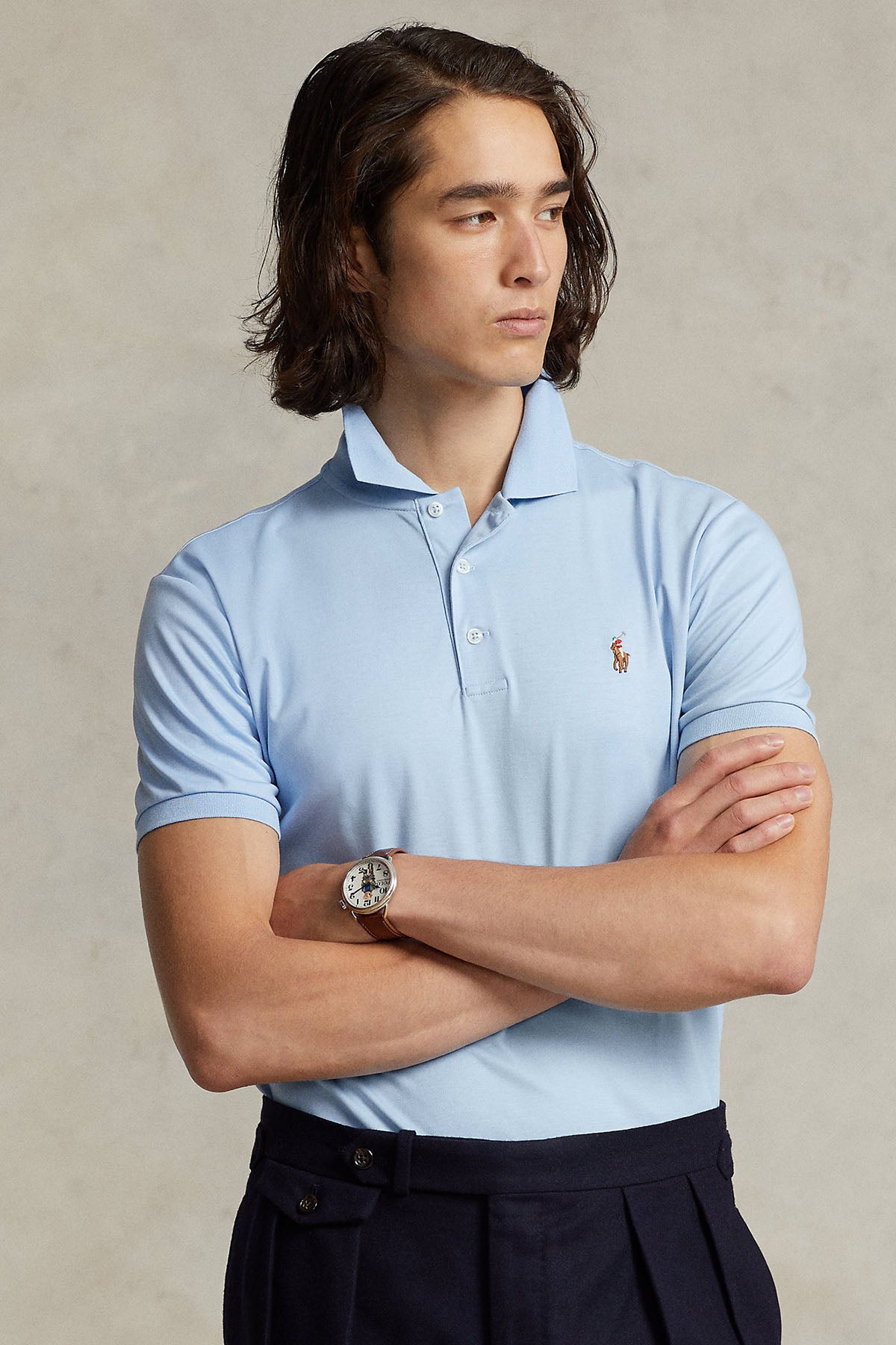 Polo Ralph Lauren Custom Slim Fit Polo Yaka T-shirt-Libas Trendy Fashion Store