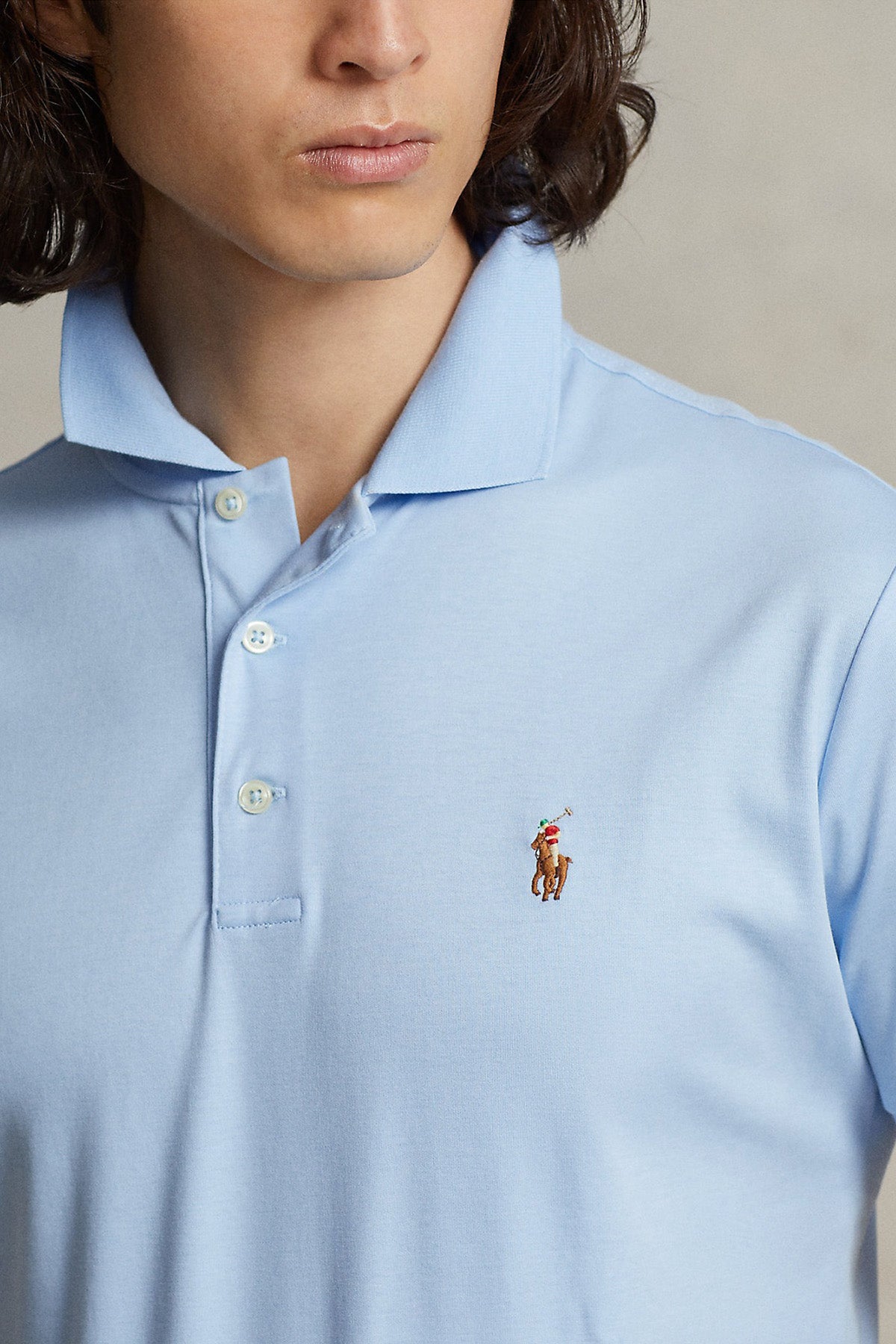 Polo Ralph Lauren Custom Slim Fit Polo Yaka T-shirt-Libas Trendy Fashion Store