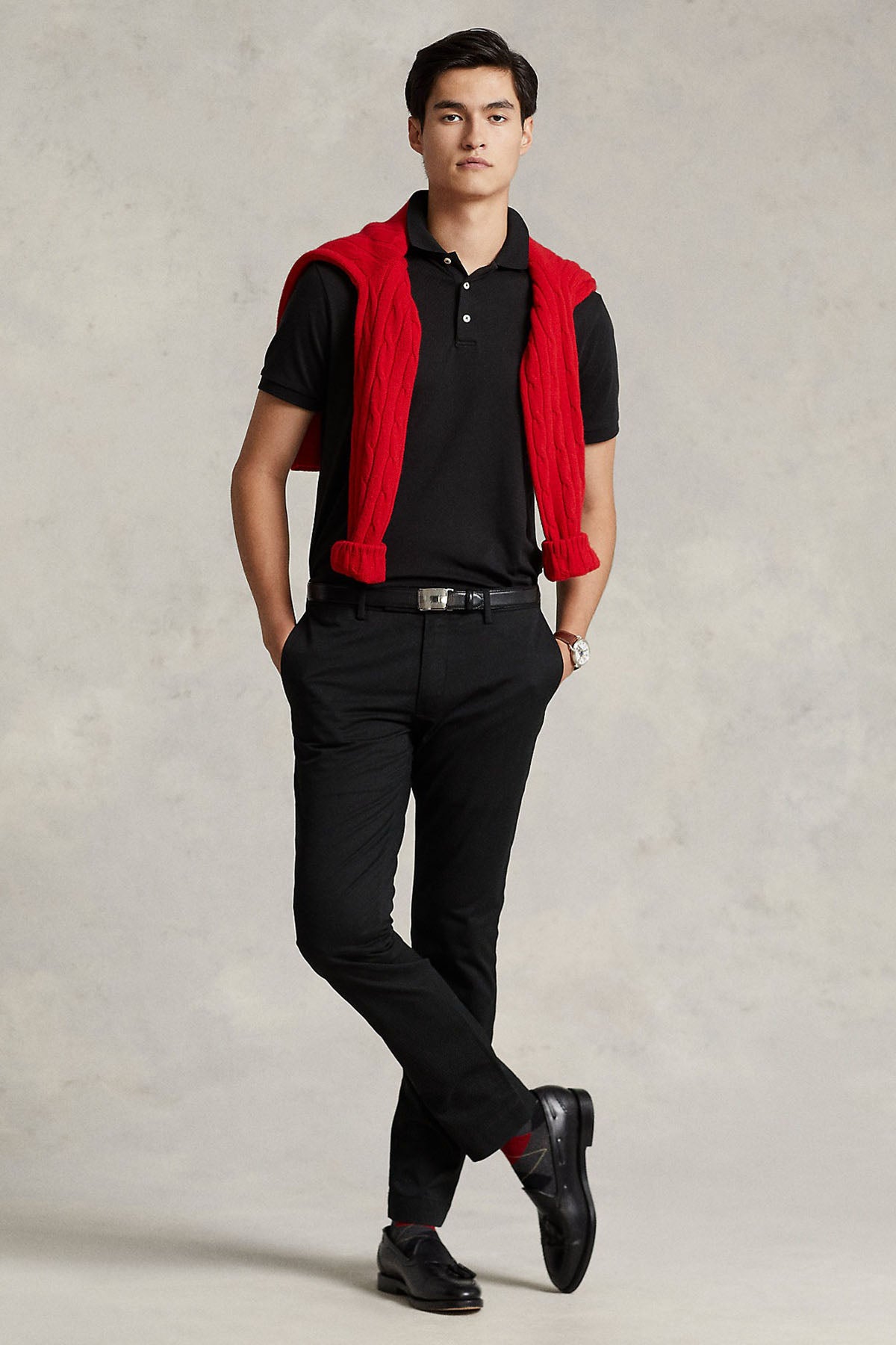 Polo Ralph Lauren Custom Slim Fit Polo Yaka T-shirt-Libas Trendy Fashion Store