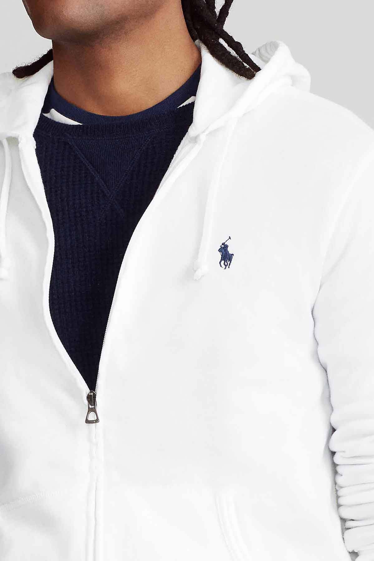 Polo Ralph Lauren Fermuarlı Kapüşonlu Sweatshirt Ceket-Libas Trendy Fashion Store