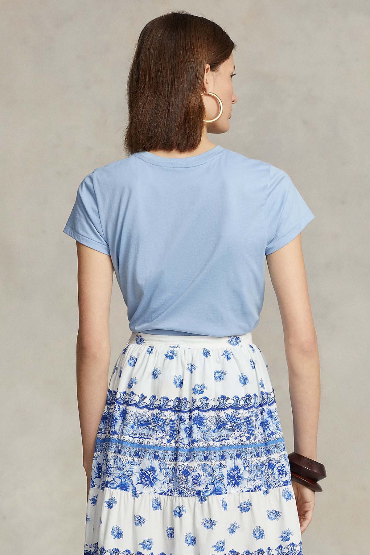 Polo Ralph Lauren Custom Fit Yuvarlak Yaka T-shirt-Libas Trendy Fashion Store