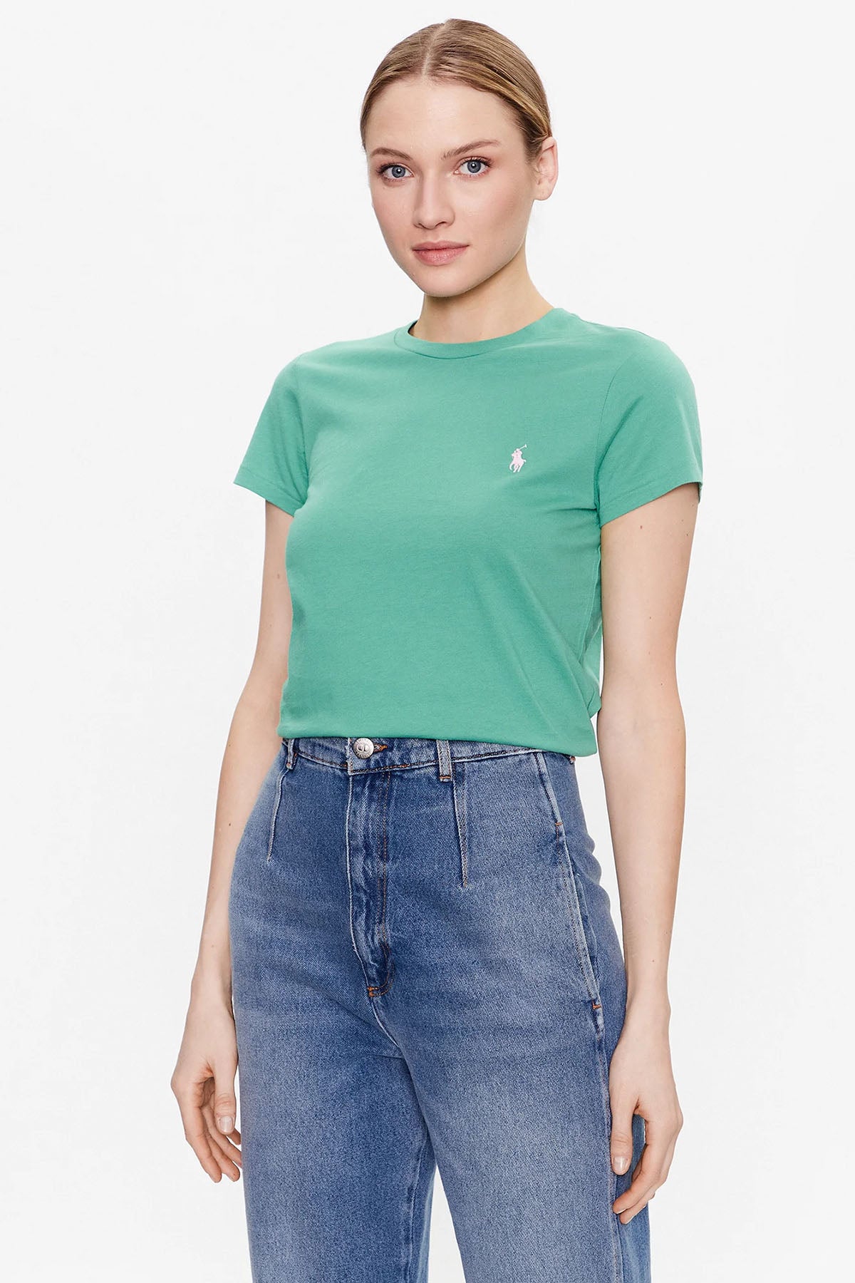 Polo Ralph Lauren Custom Fit Yuvarlak Yaka T-shirt-Libas Trendy Fashion Store