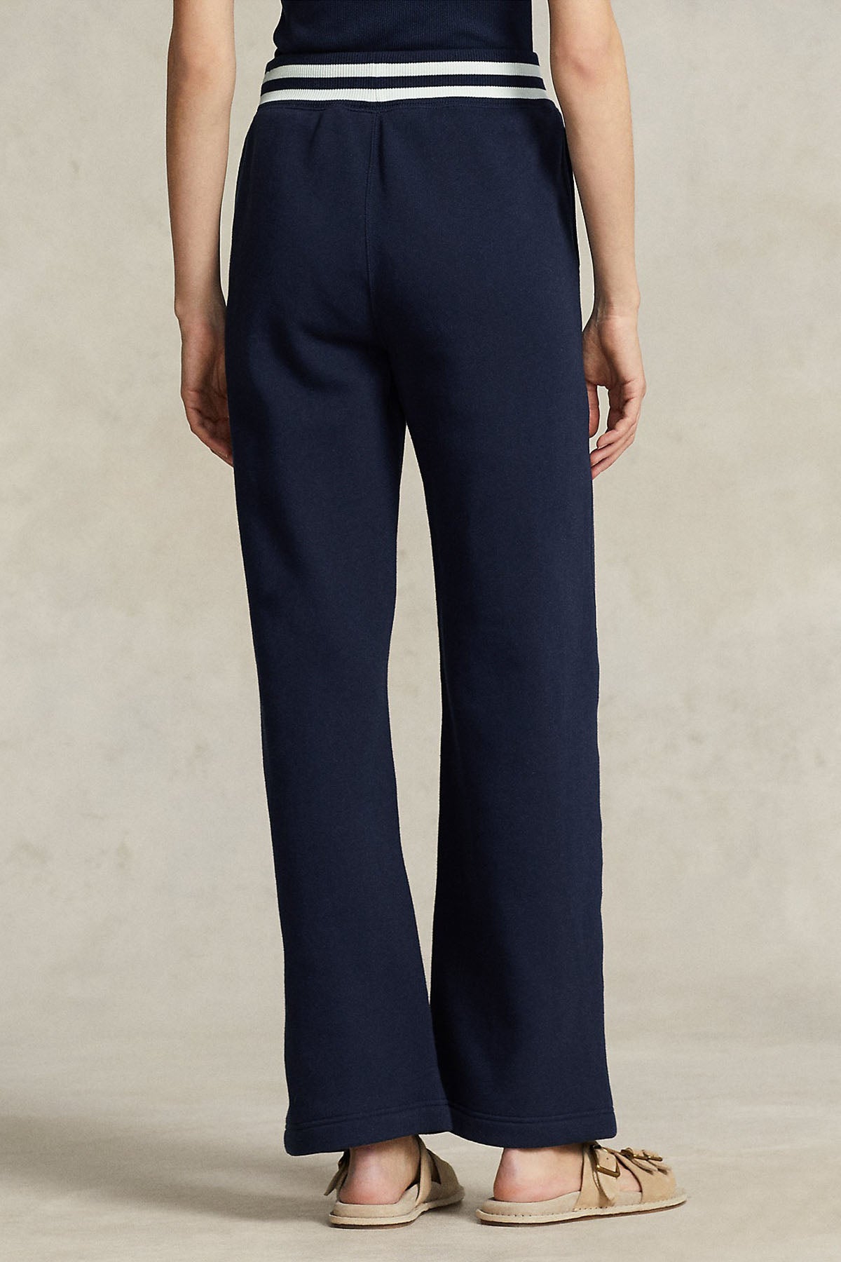 Polo Ralph Lauren Beli Lastikli İçi Şardonlu Yüksek Bel Rahat Kesim Pantolon-Libas Trendy Fashion Store