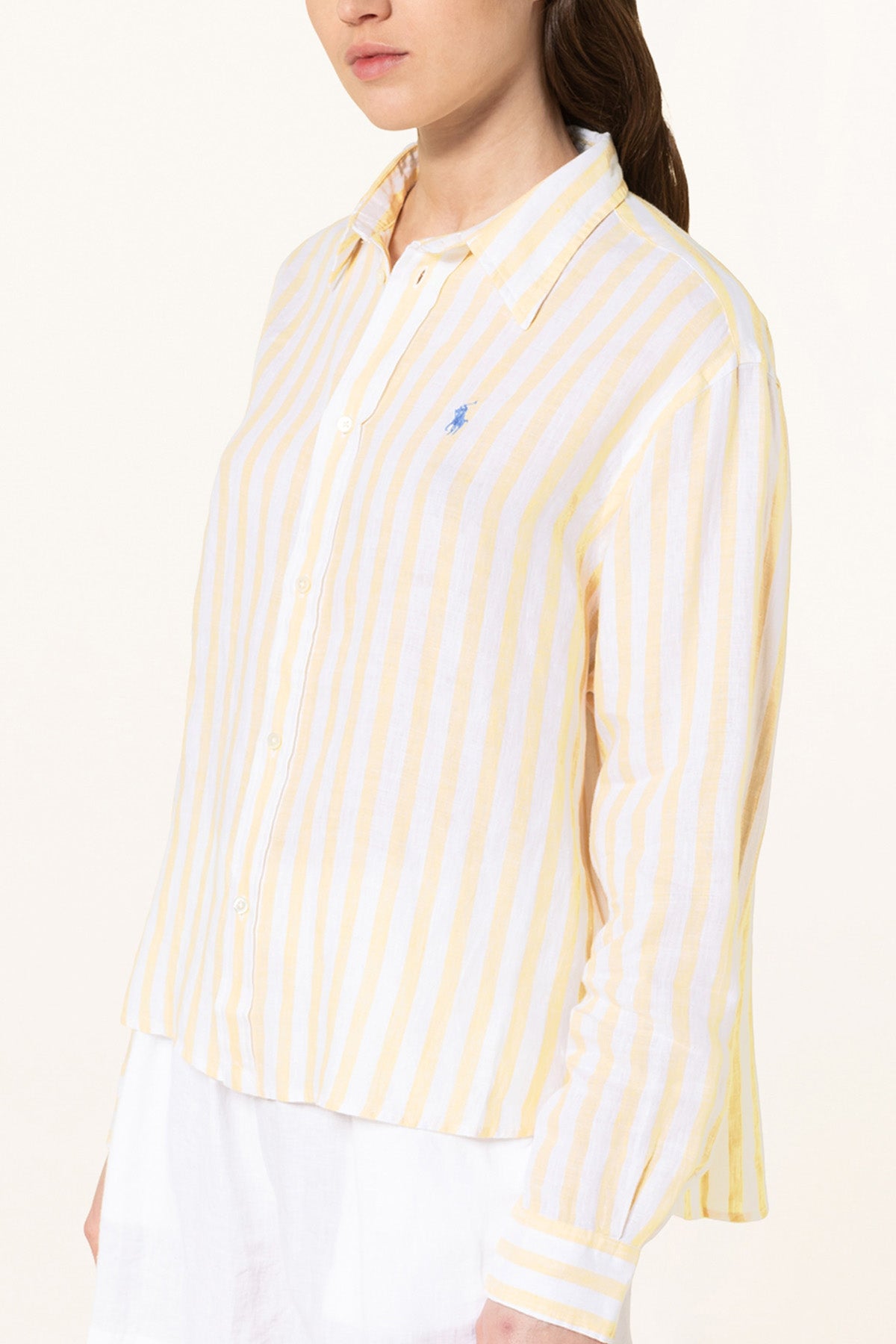 Polo Ralph Lauren Çizgili Keten Gömlek-Libas Trendy Fashion Store