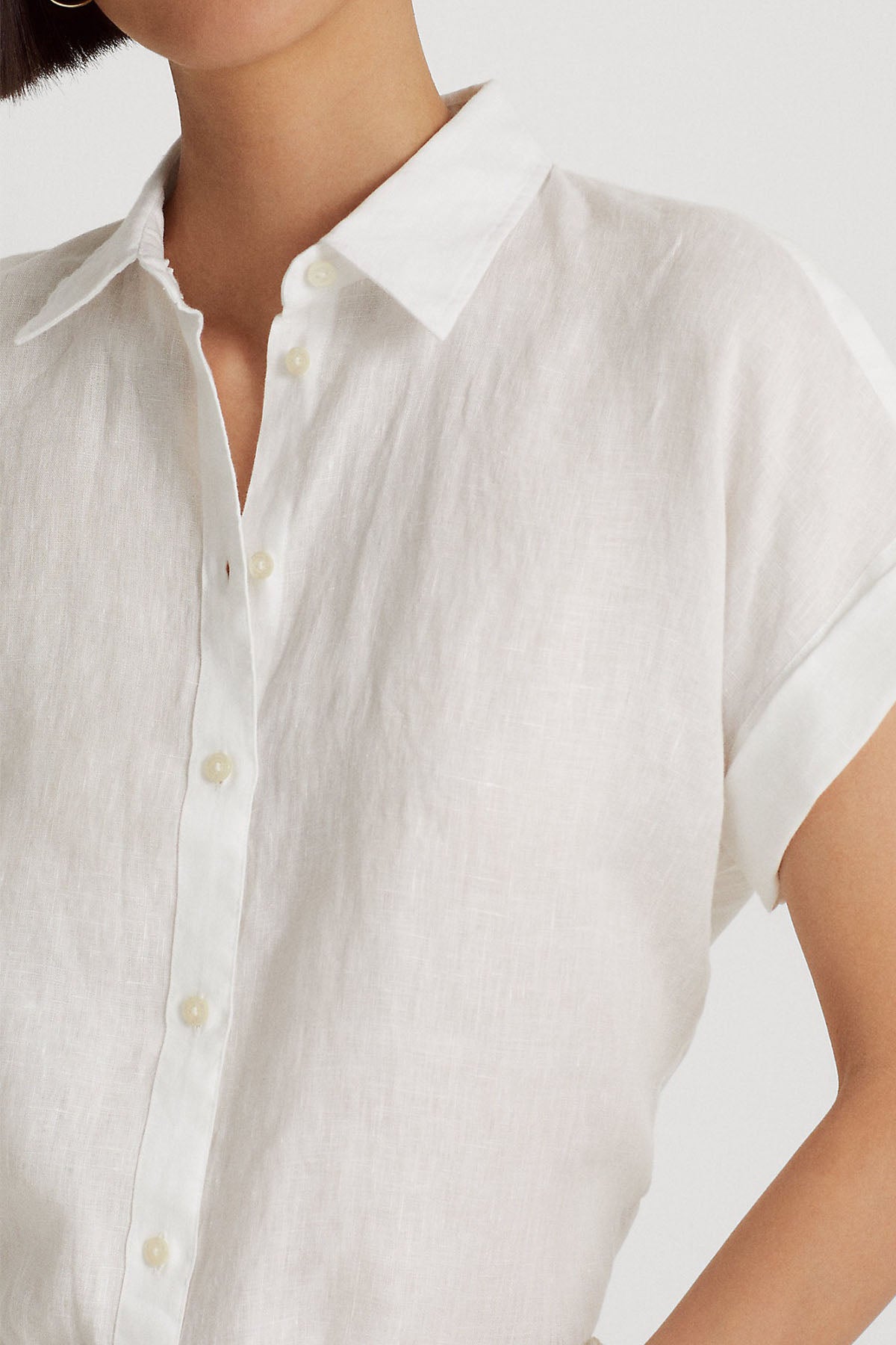 Polo Ralph Lauren Kısa Kollu Keten Gömlek-Libas Trendy Fashion Store