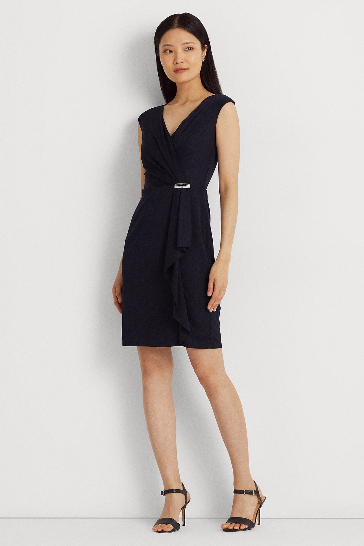 Polo Ralph Lauren V Yaka Dizüstü Abiye Elbise-Libas Trendy Fashion Store