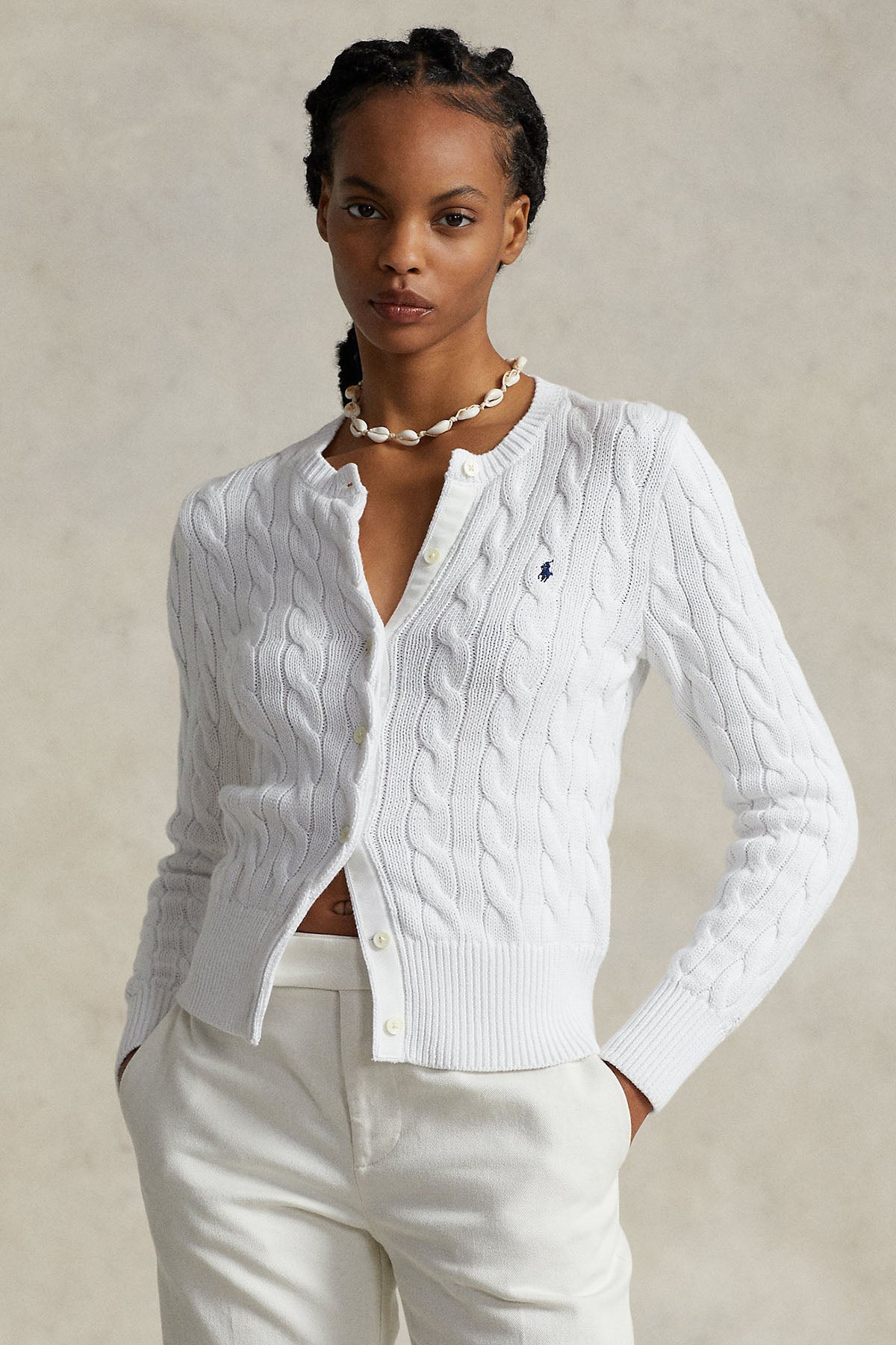 Polo Ralph Lauren Saç Örgü Triko Ceket-Libas Trendy Fashion Store