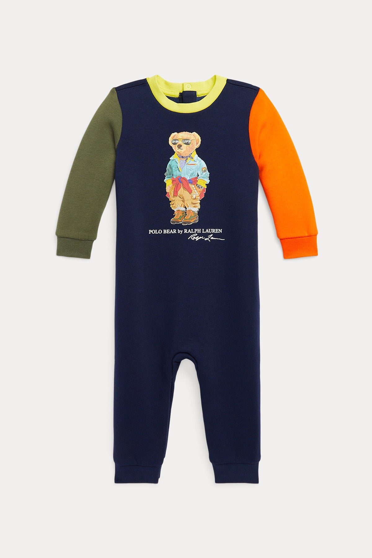 Polo Ralph Lauren Kids 6-9 Aylık Erkek Bebek Polo Bear Tulum-Libas Trendy Fashion Store
