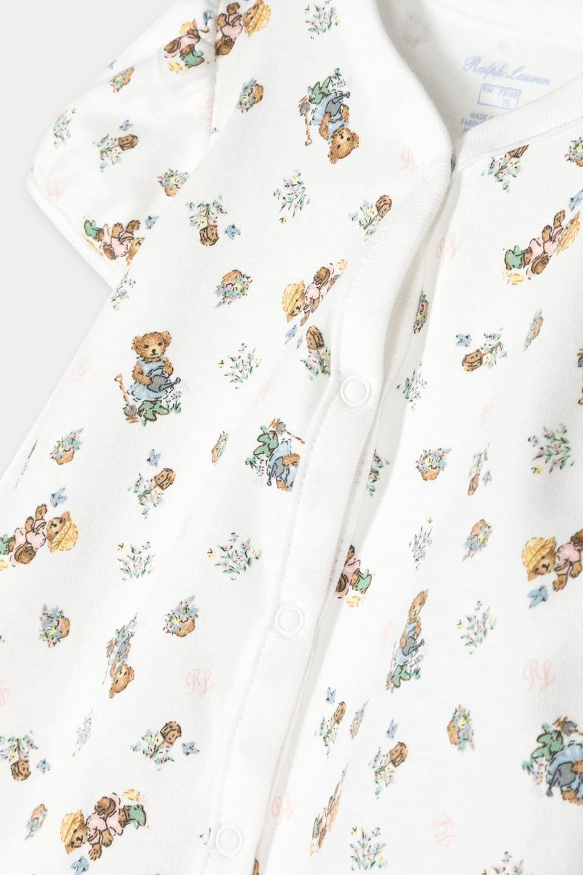 Polo Ralph Lauren Kids 3-6 Aylık Erkek Bebek Polo Bear Tulum Set-Libas Trendy Fashion Store