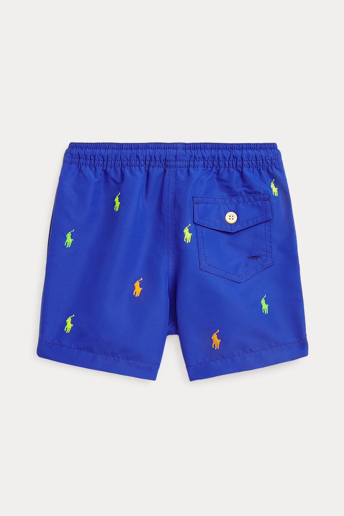 Polo Ralph Lauren Kids 2-4 Yaş Erkek Çocuk Renkli Pony Logolu Şort Mayo-Libas Trendy Fashion Store