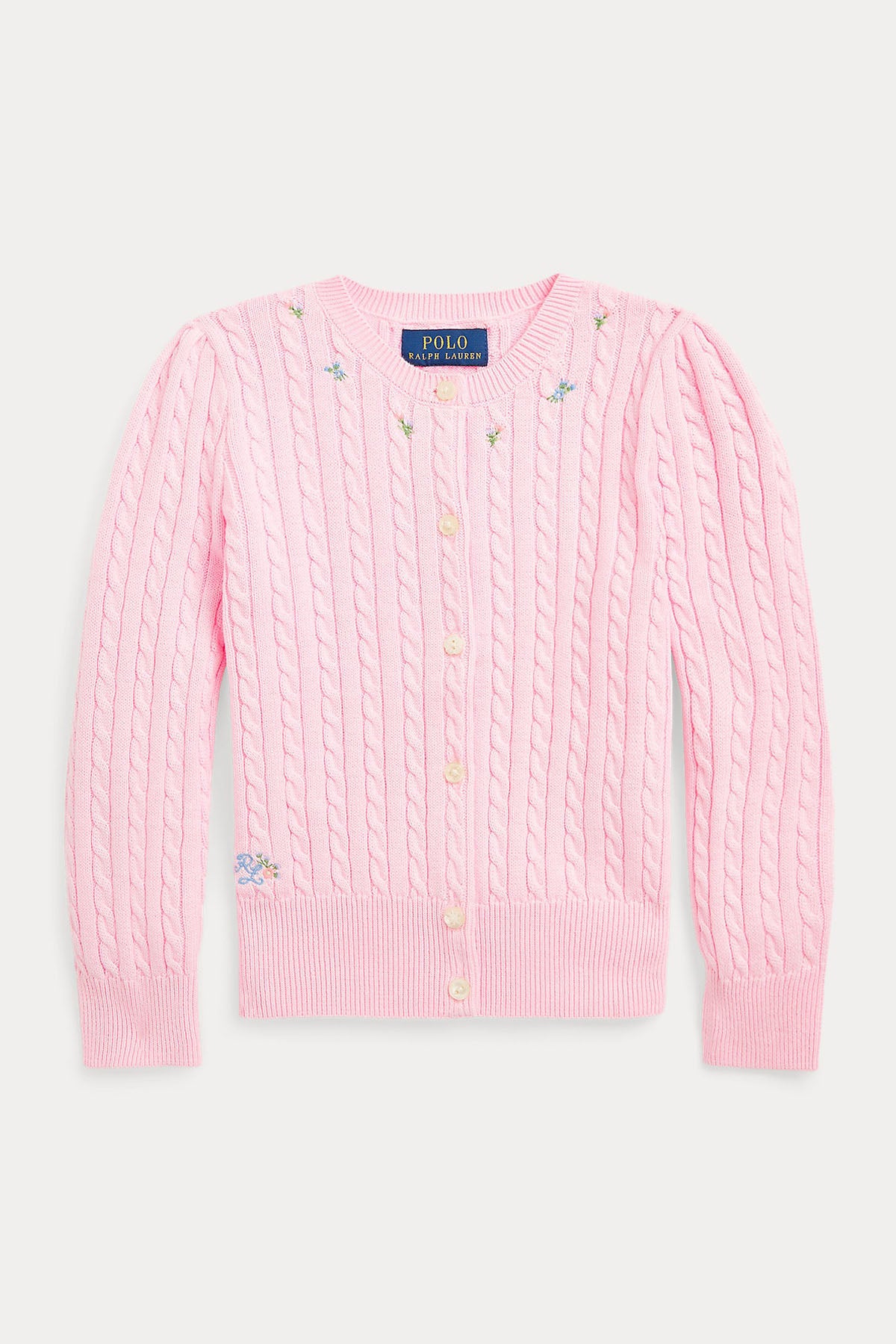 Polo Ralph Lauren Kids 2 Yaş Kız Çocuk Saç Örgü Triko Ceket-Libas Trendy Fashion Store