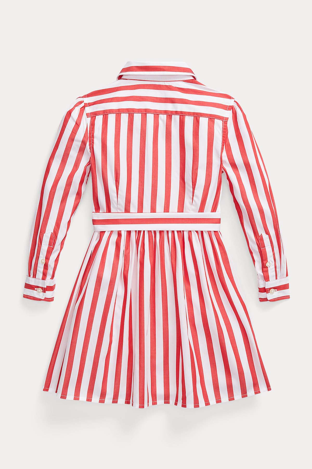 Polo Ralph Lauren Kids 4 Yaş Kız Çocuk Çizgili Gömlek Elbise-Libas Trendy Fashion Store