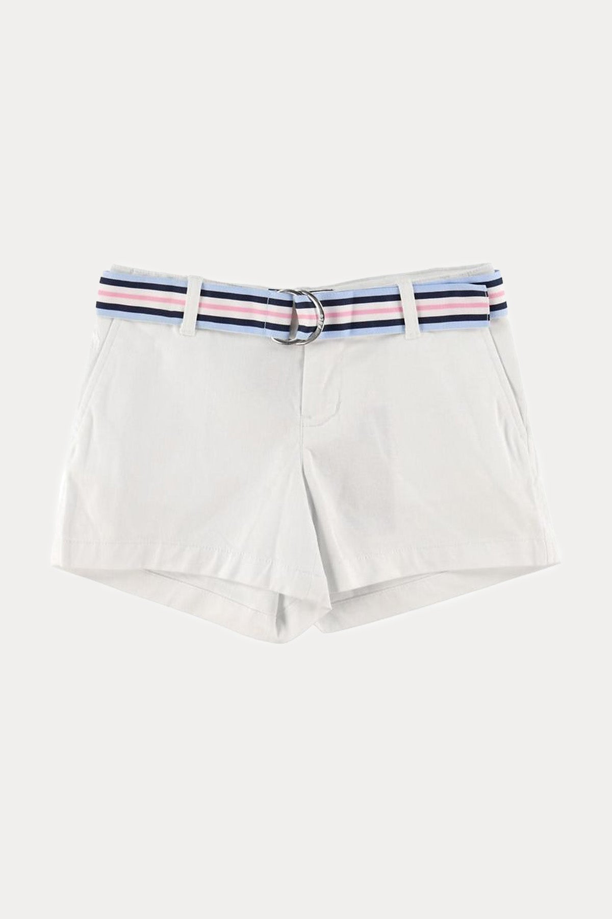 Polo Ralph Lauren Kids 5-6 Yaş Kız Çocuk Kemerli Şort-Libas Trendy Fashion Store