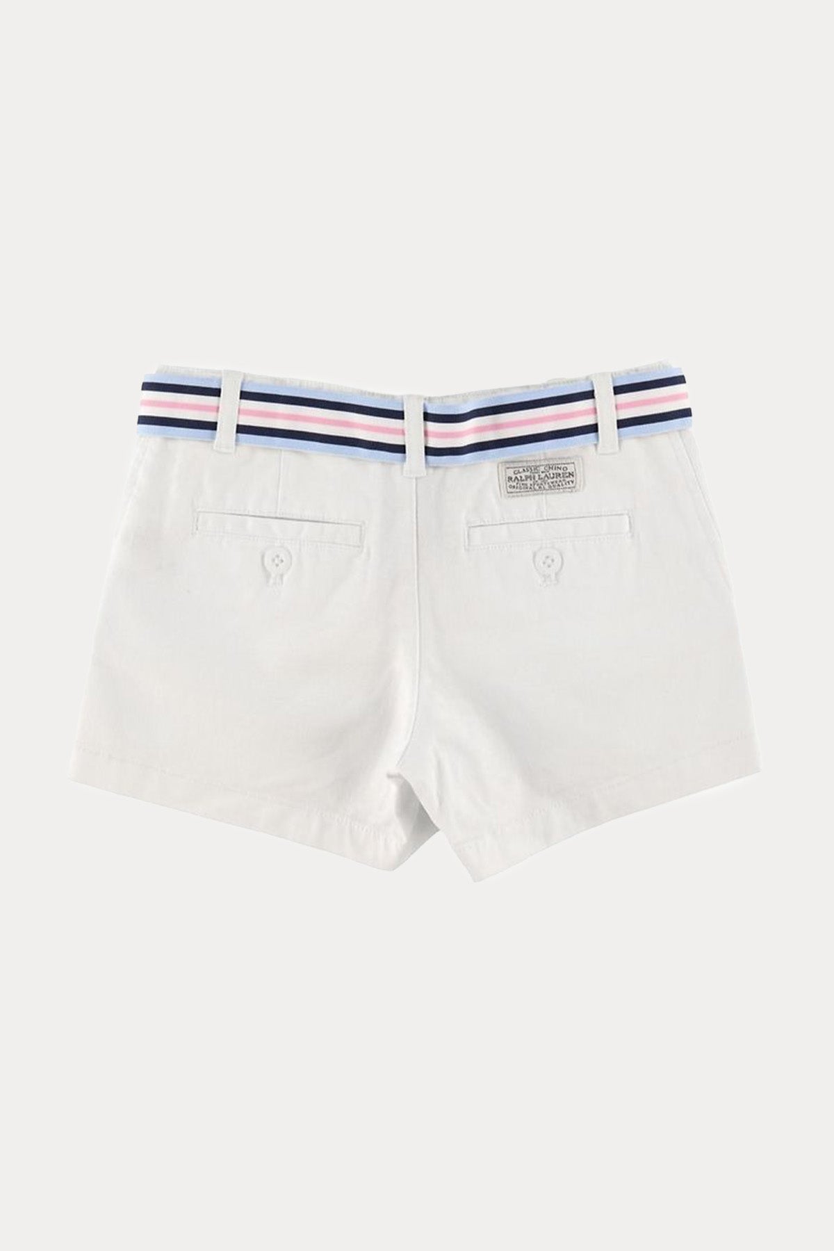 Polo Ralph Lauren Kids 5-6 Yaş Kız Çocuk Kemerli Şort-Libas Trendy Fashion Store