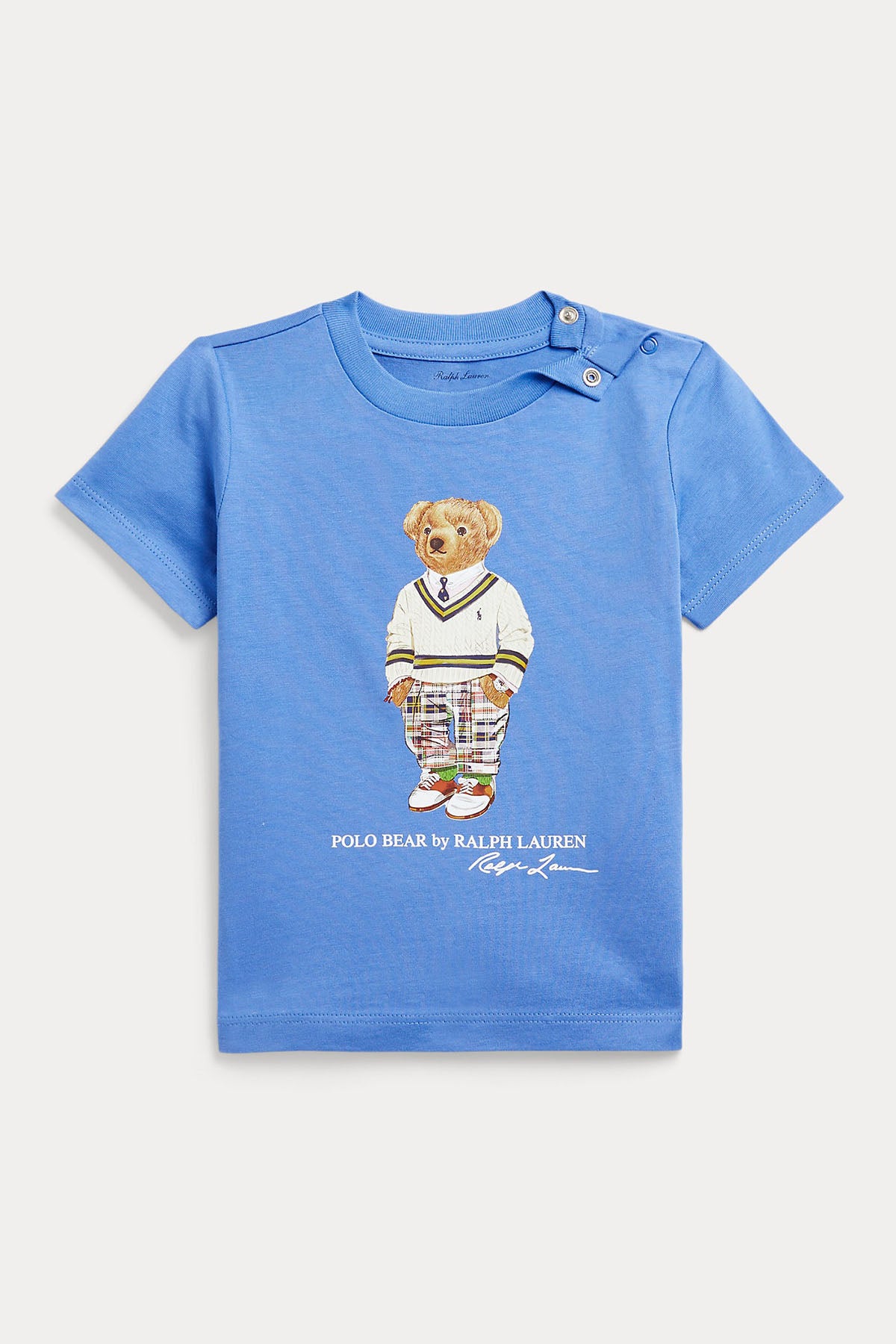 Polo Ralph Lauren Kids 12-18 Aylık Erkek Bebek Polo Bear T-shirt-Libas Trendy Fashion Store