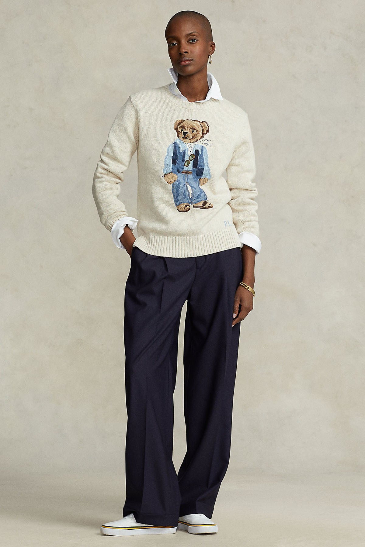 Polo Ralph Lauren Polo Bear Örgü Triko-Libas Trendy Fashion Store