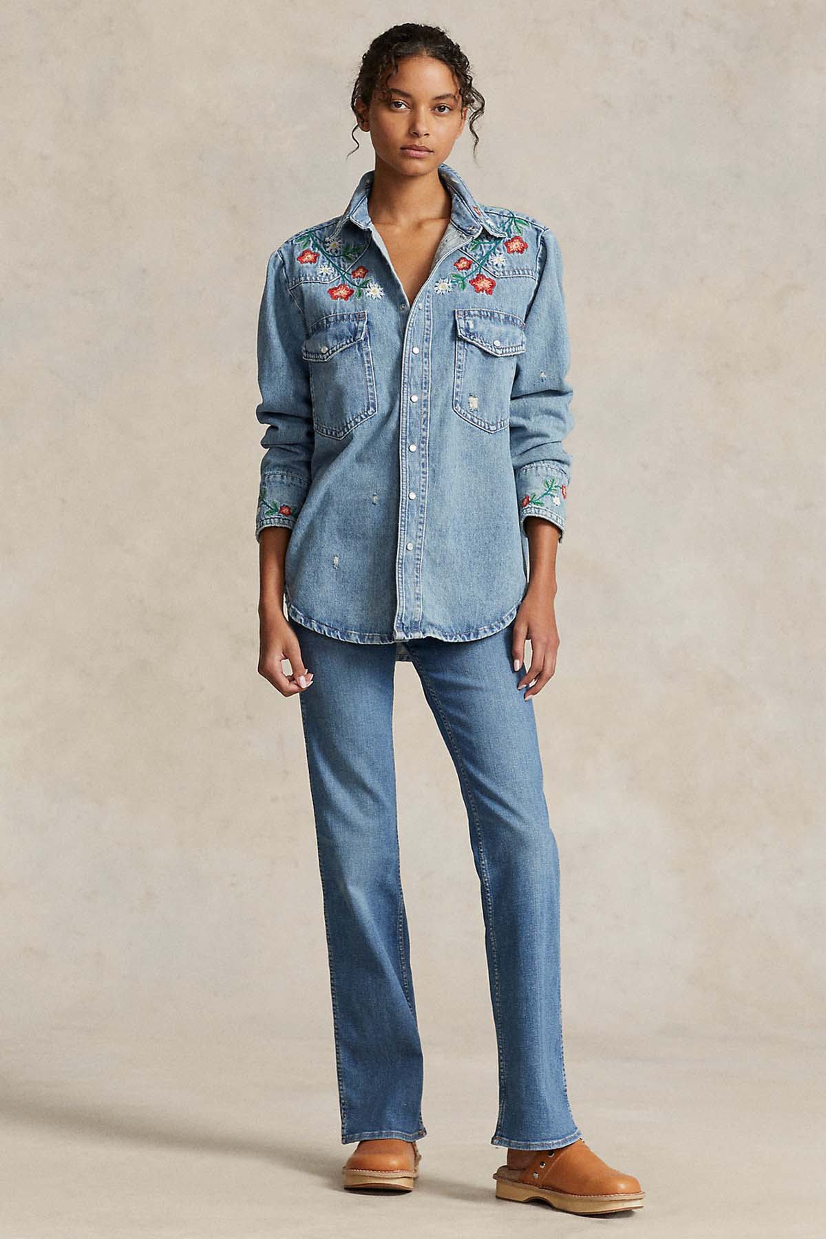 Polo Ralph Lauren Relaxed Fit Denim Gömlek Ceket-Libas Trendy Fashion Store