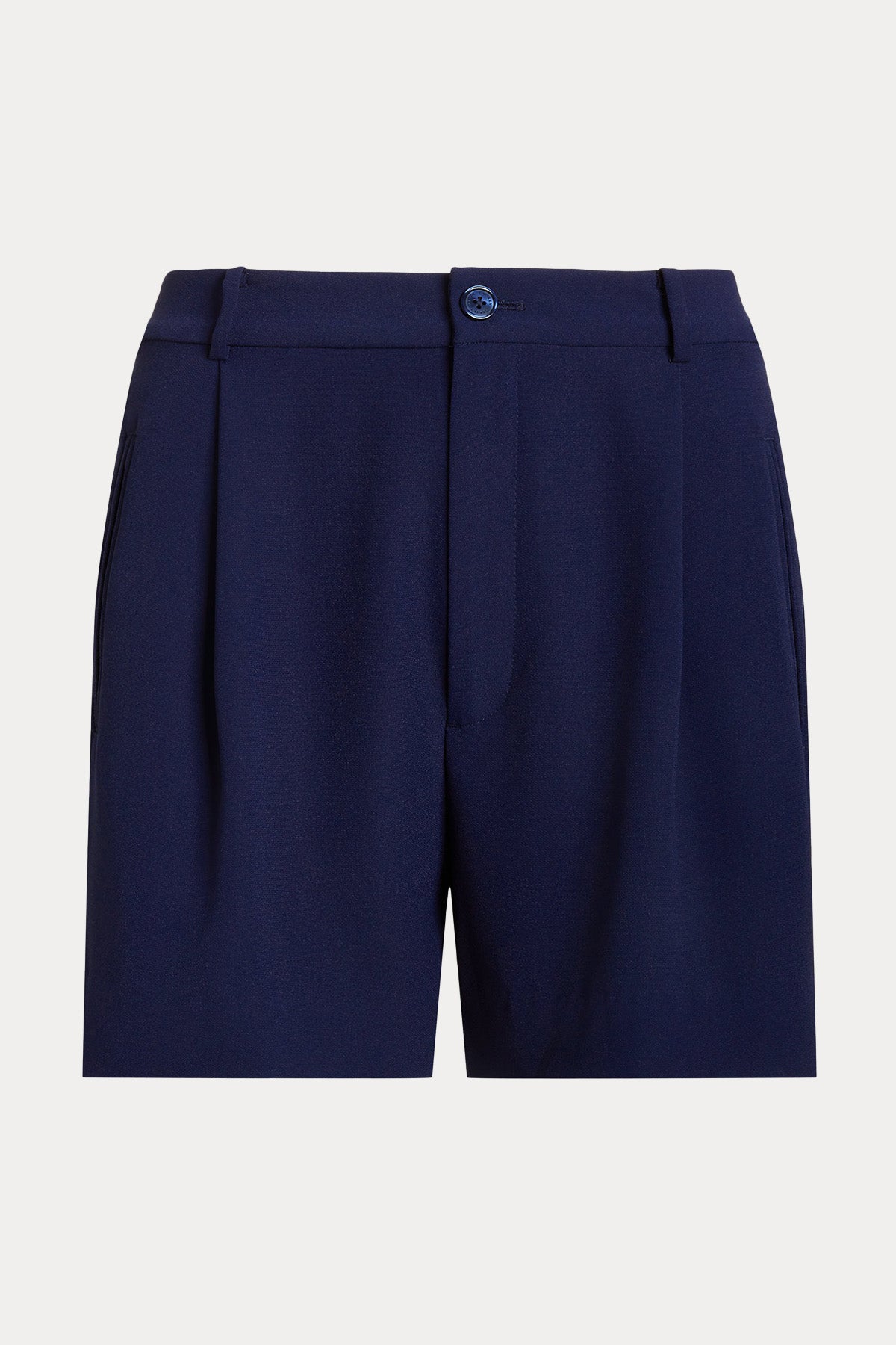 Polo Ralph Lauren Yüksek Bel Tek Pile Şort-Libas Trendy Fashion Store