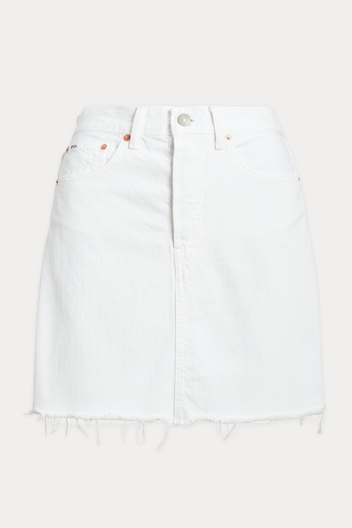 Polo Ralph Lauren Yüksek Bel Mini Jean Etek-Libas Trendy Fashion Store