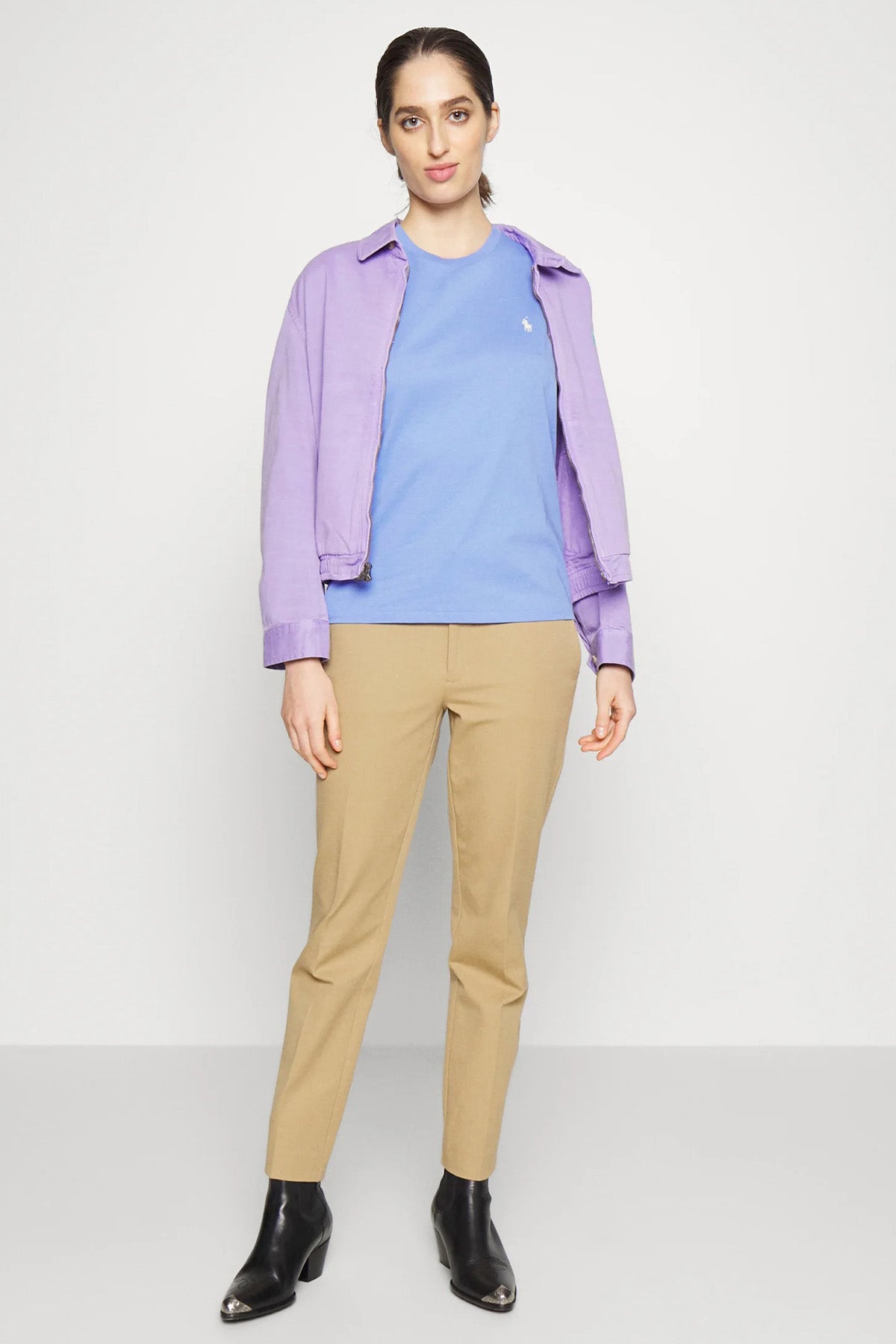 Polo Ralph Lauren Custom Fit Yuvarlak Yaka T-shirt-Libas Trendy Fashion Store